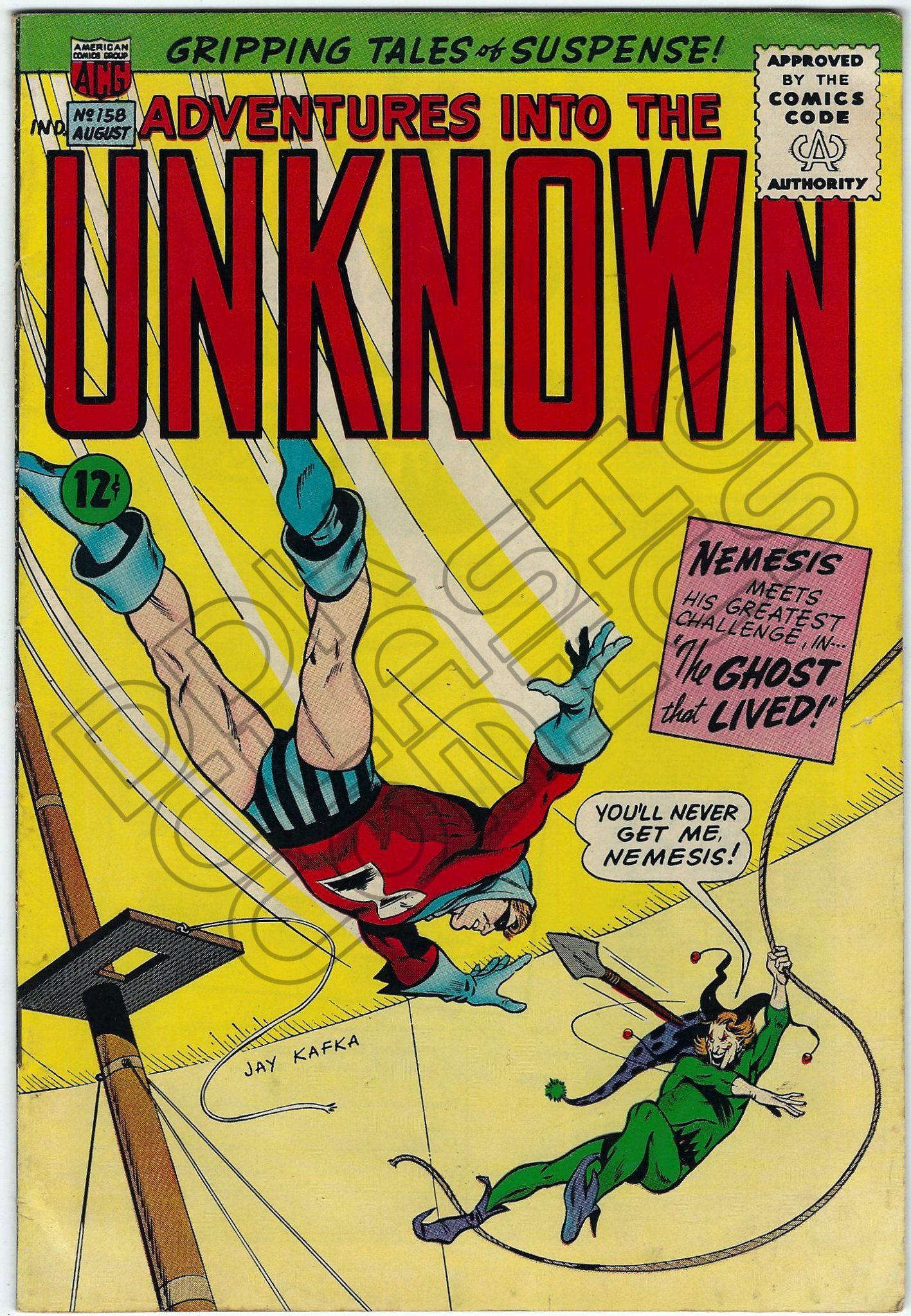 Adventures into the Unknown 158 August 1965