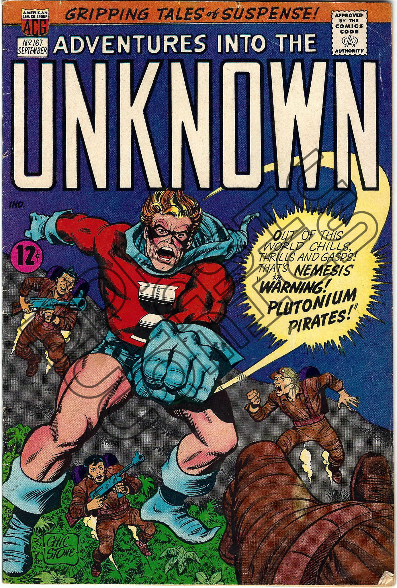Adventures into the Unknown 167 September 1966 2