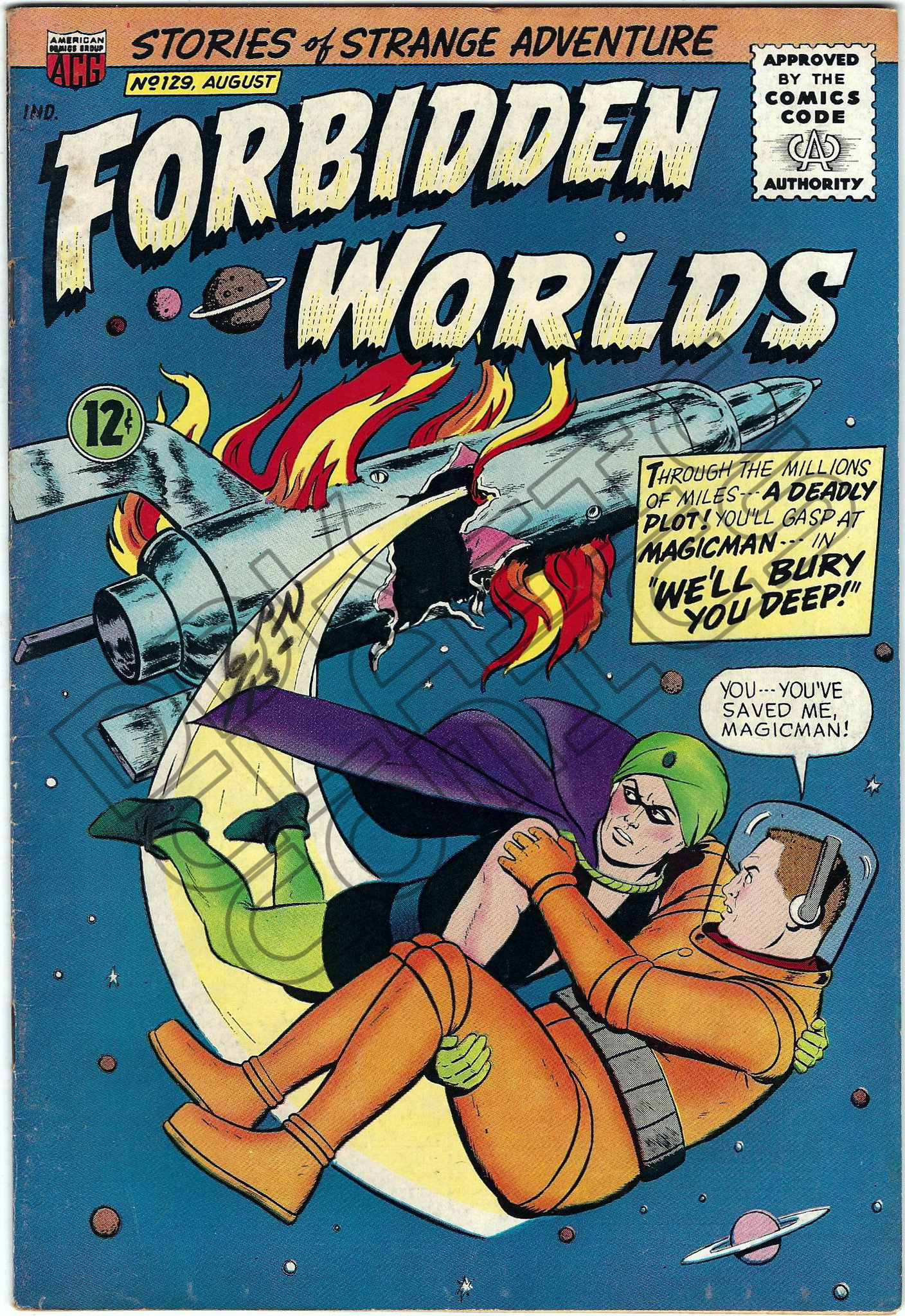 Forbidden Worlds 129 August 1965