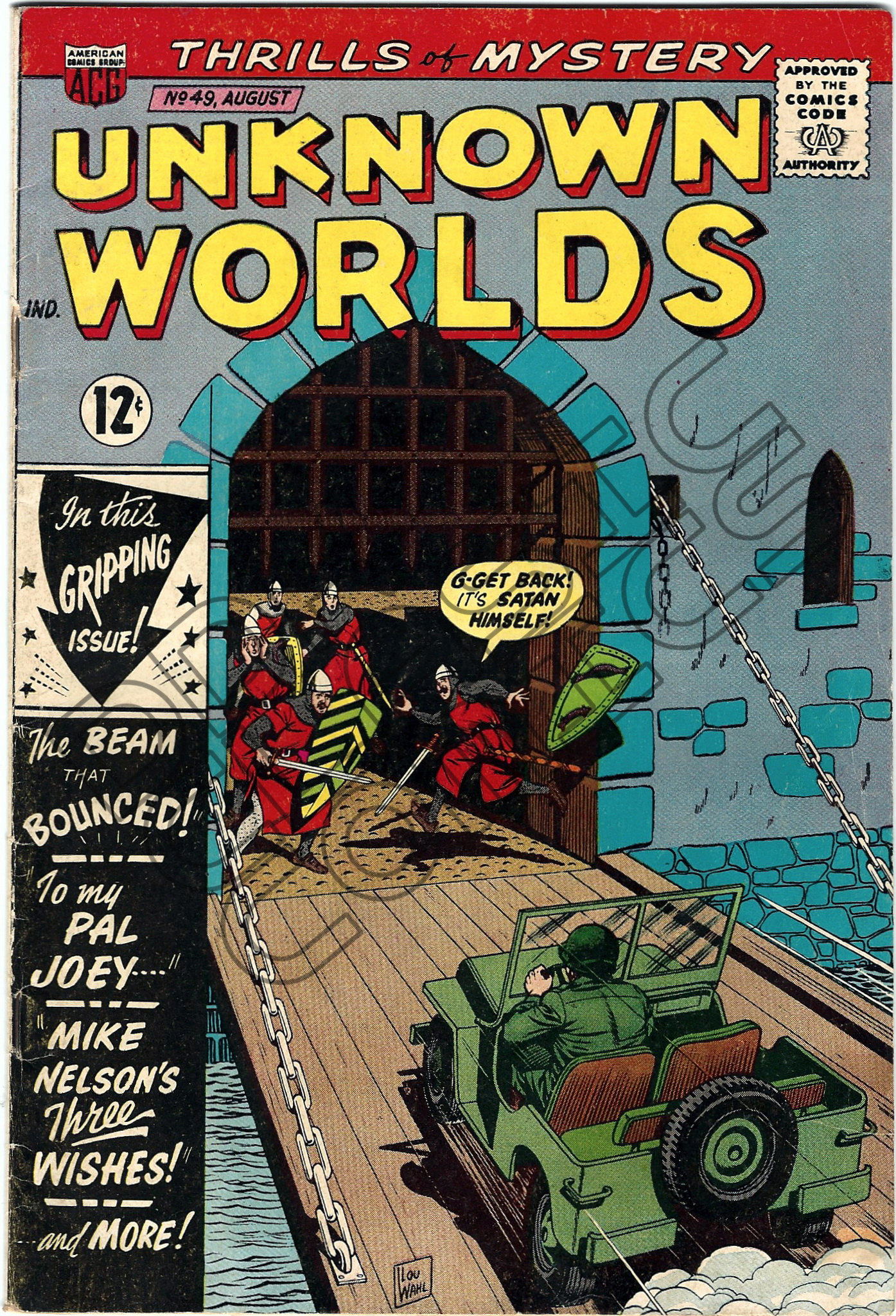 Unknown Worlds 49 August 1966