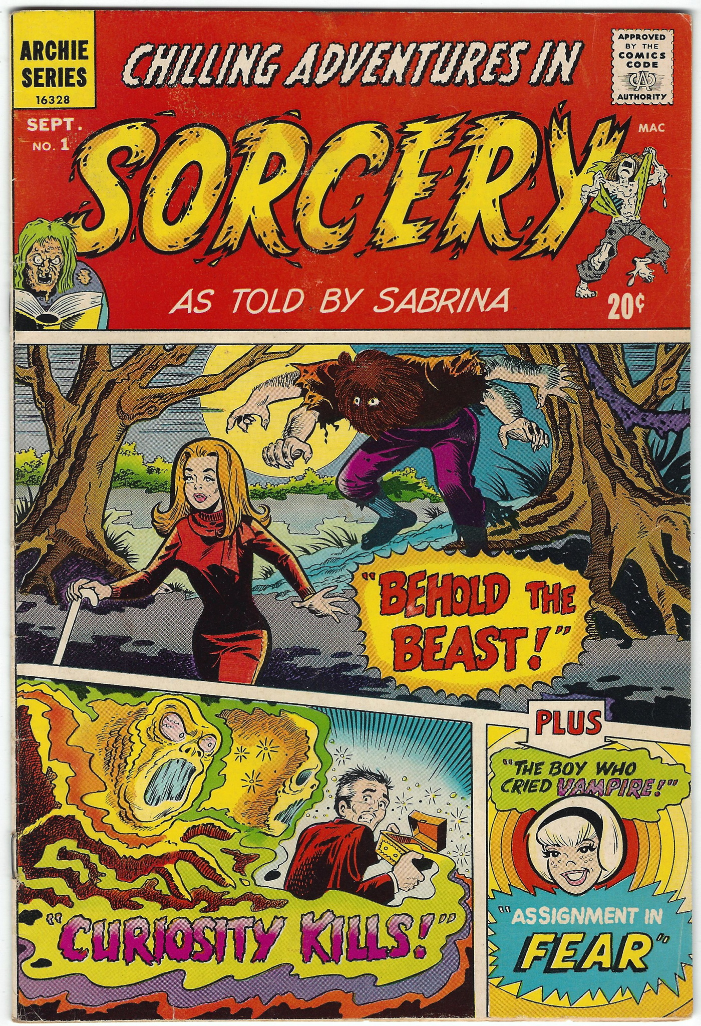 Chilling Adventures of Sorcery 1 September 1972