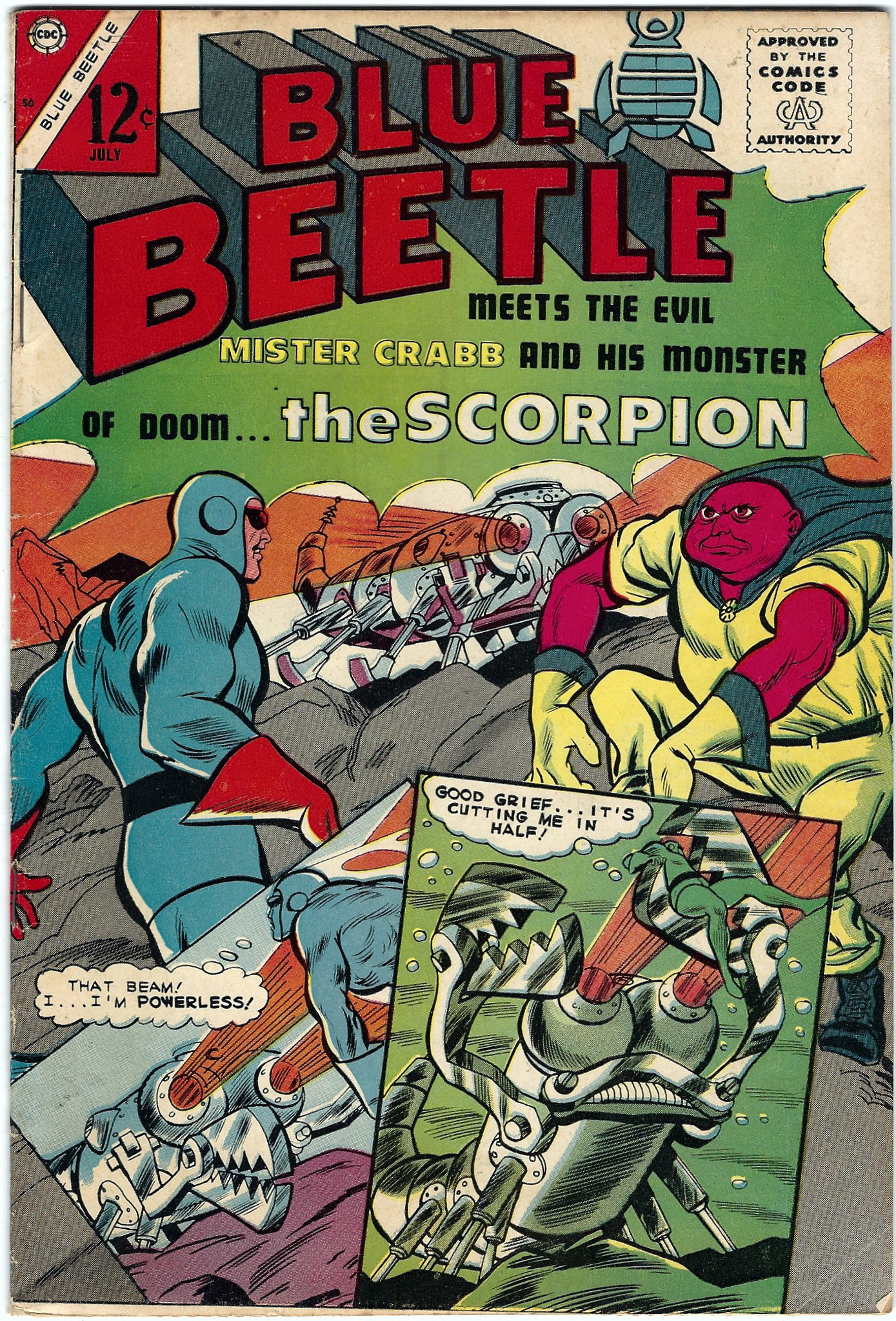 Blue Beetle 50 July 1965