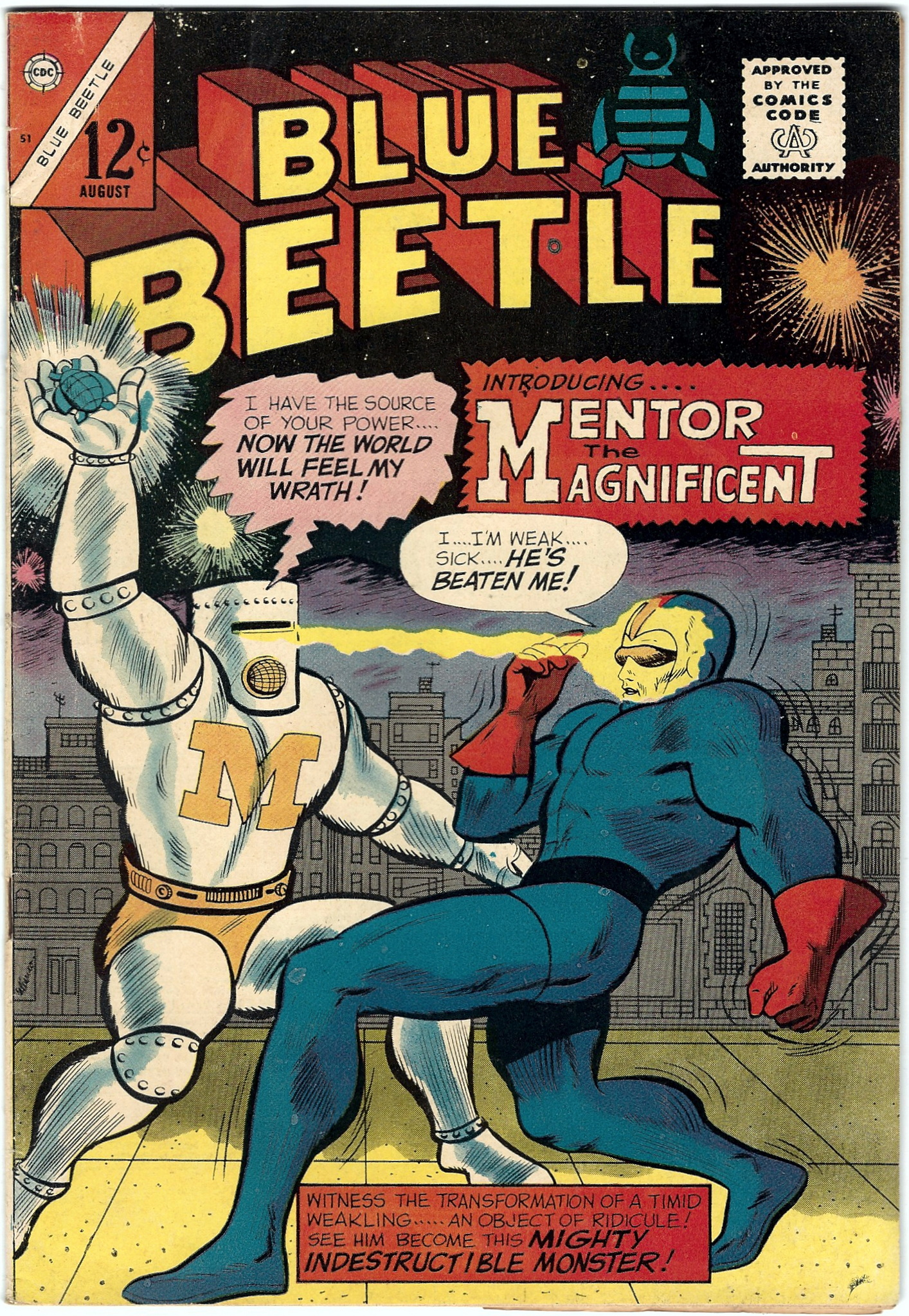 Blue Beetle 51 August 1965