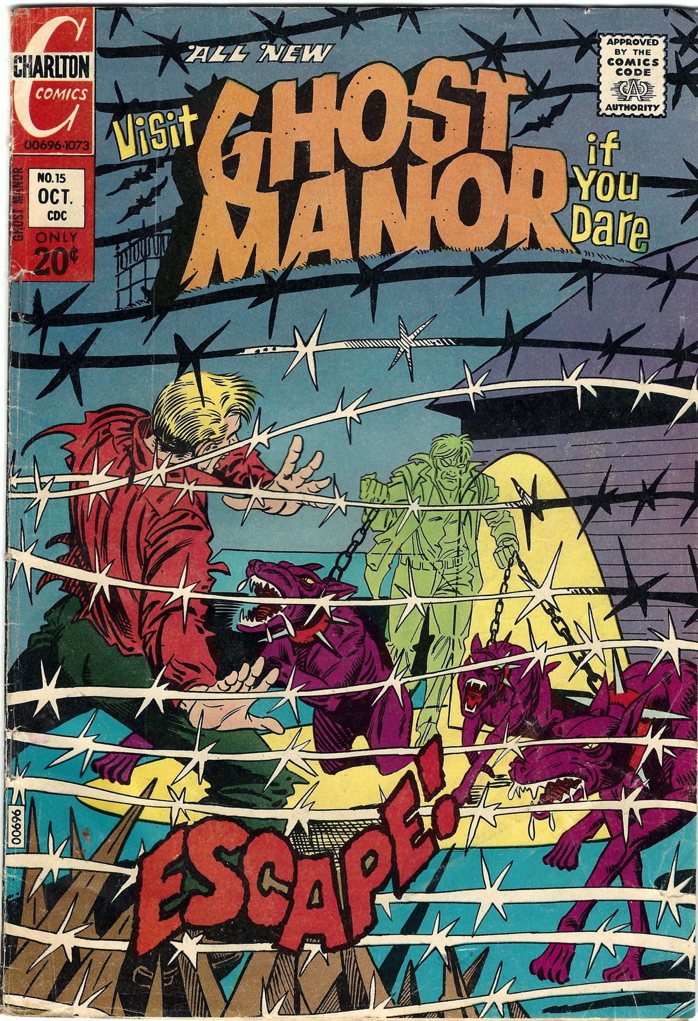 Ghost Manor Comics 15 October 1976