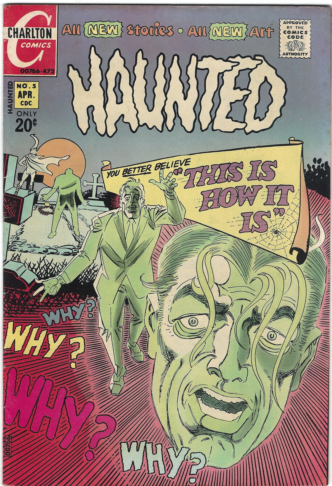 Haunted 5 April 1972