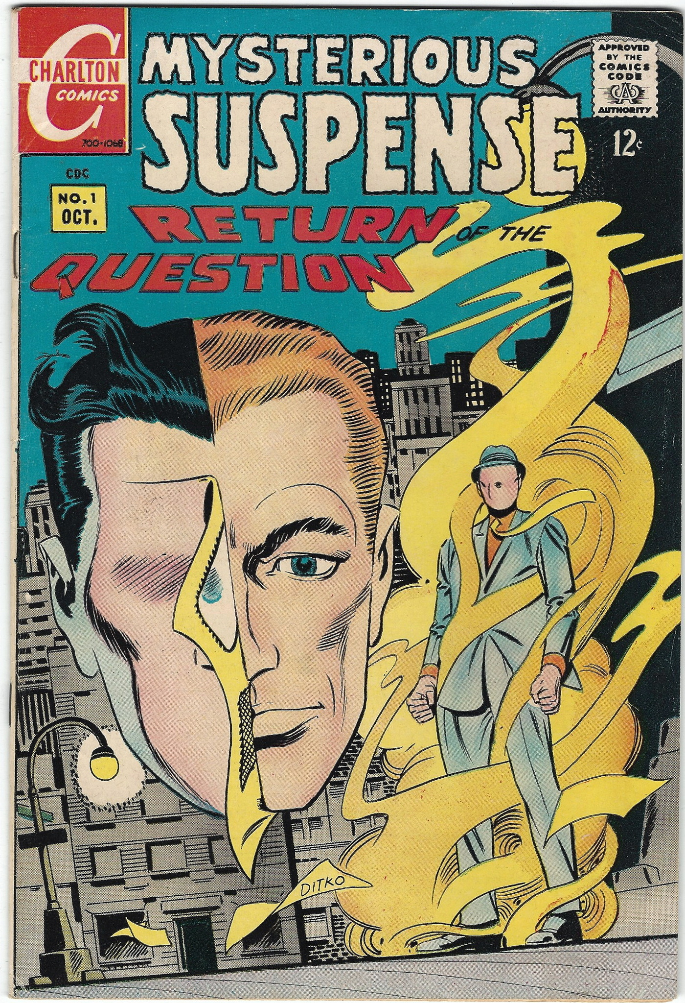 Mysterious Suspense Issue 1 October 1968