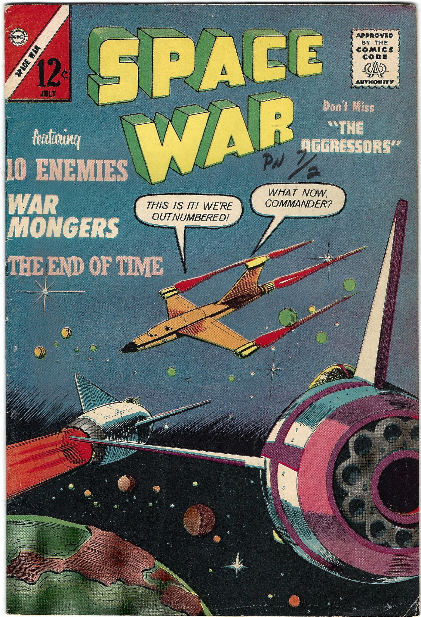 Space War 23 July 1963