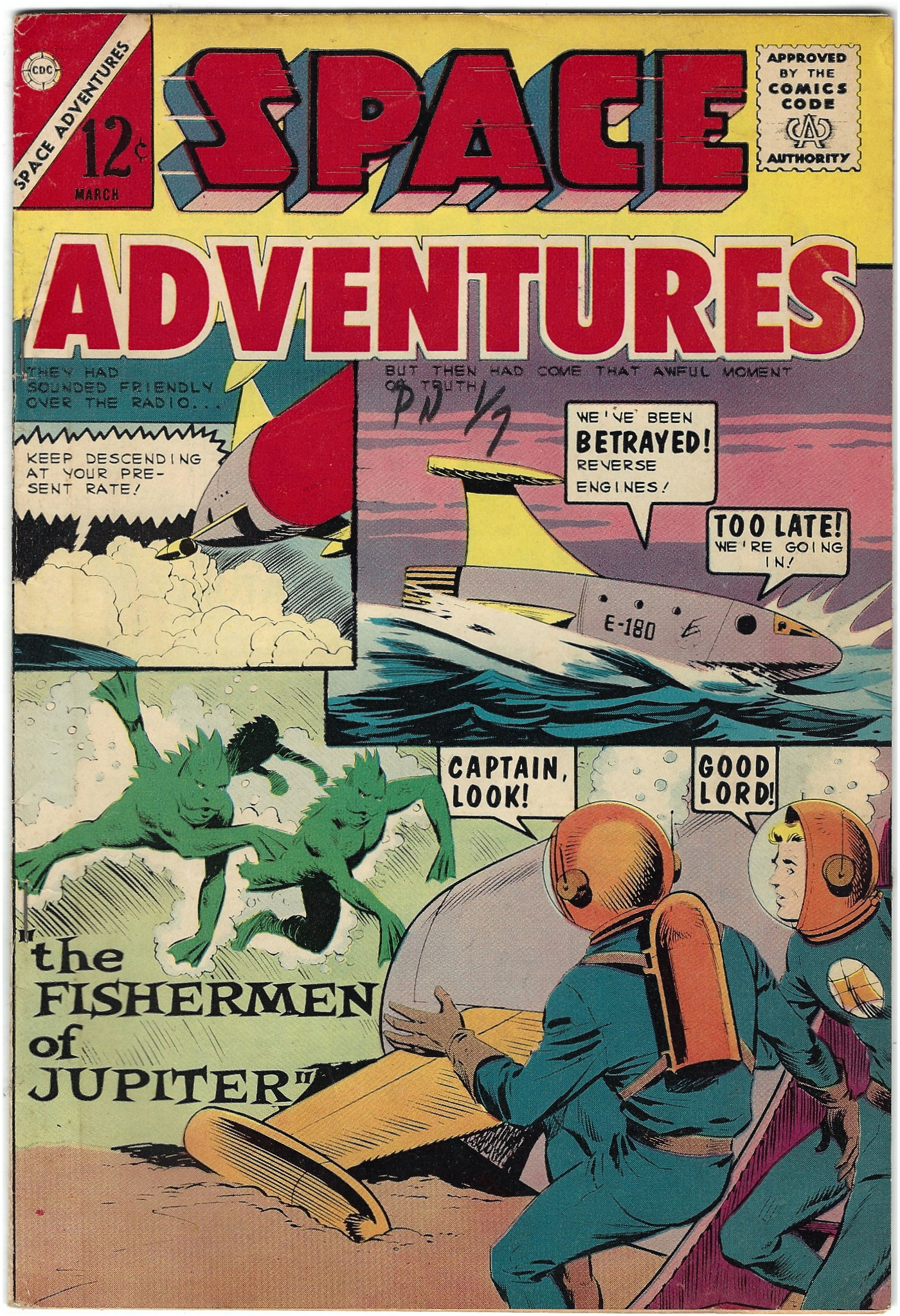 Space Adventures 56 March 1964