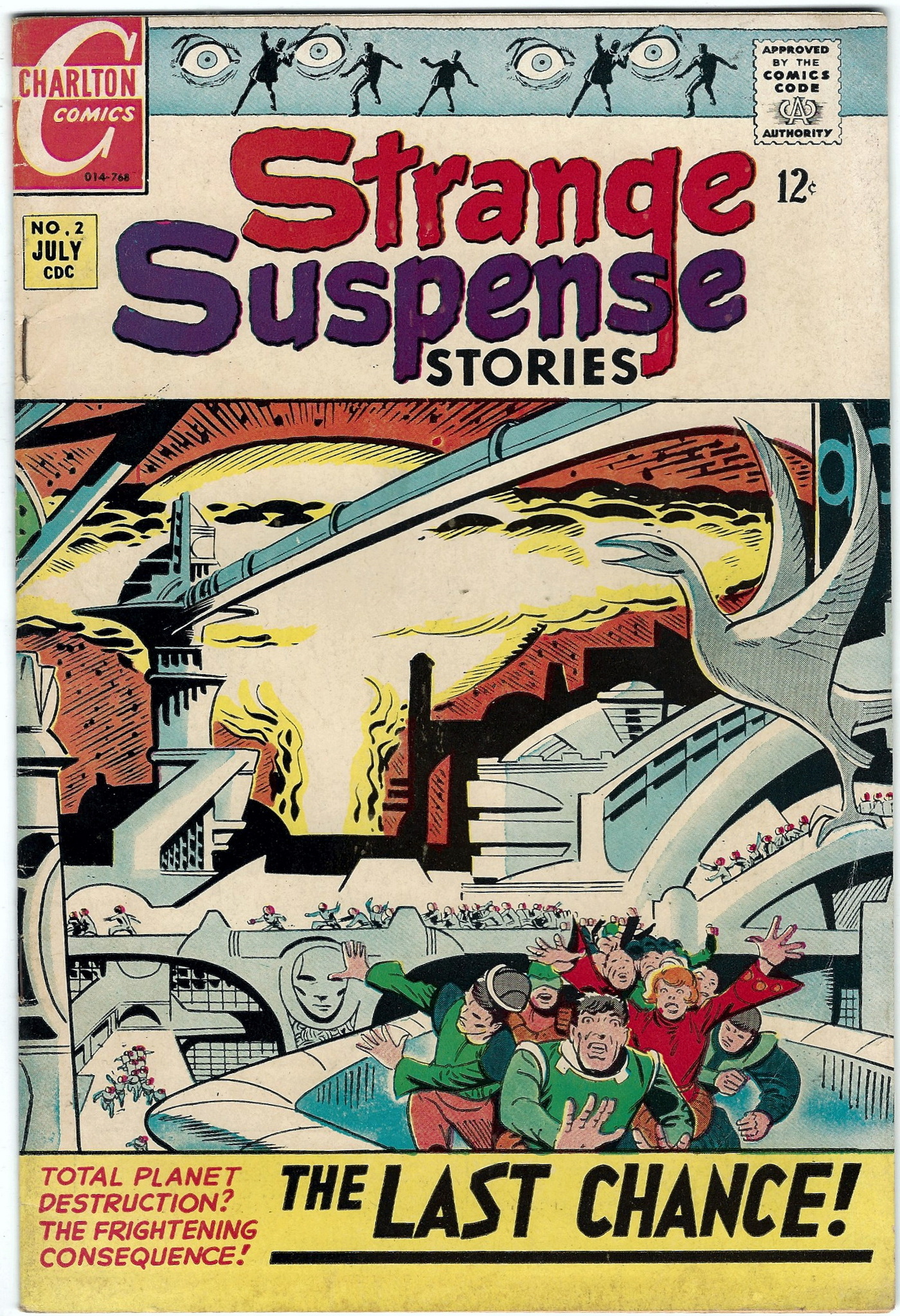 Strange Suspense Stories 2 July 1968