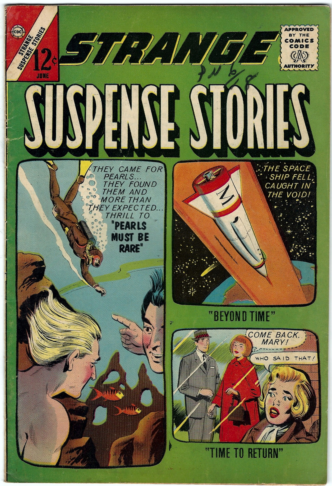 Strange Suspense Stories 65 June 1963