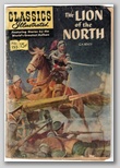 Classics Illustrated Lion of the North 155 March 1960