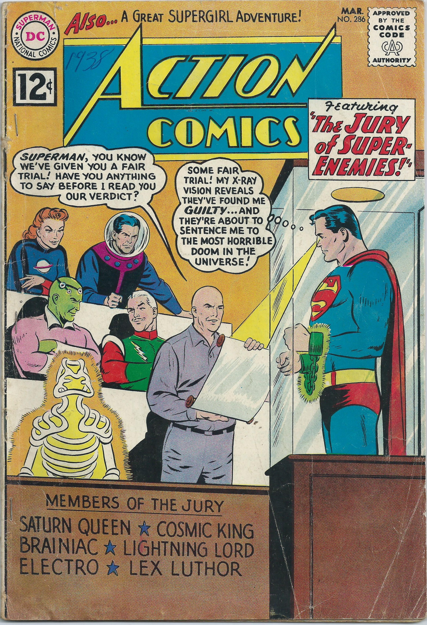 Action Comics 286 March 1962