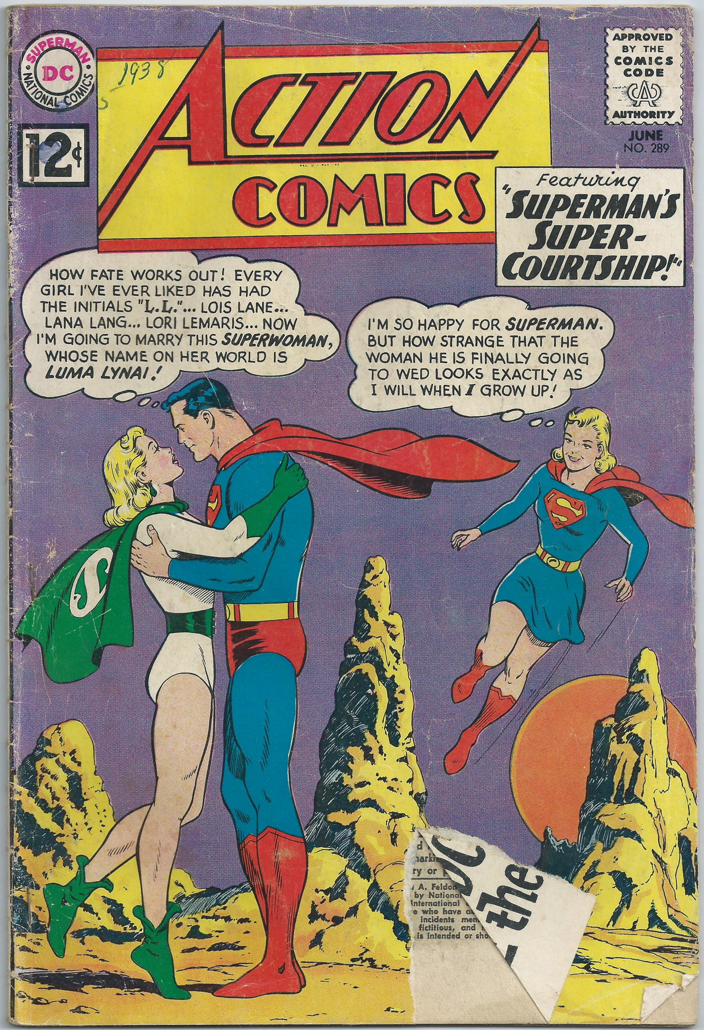 Action Comics 289 June 1962