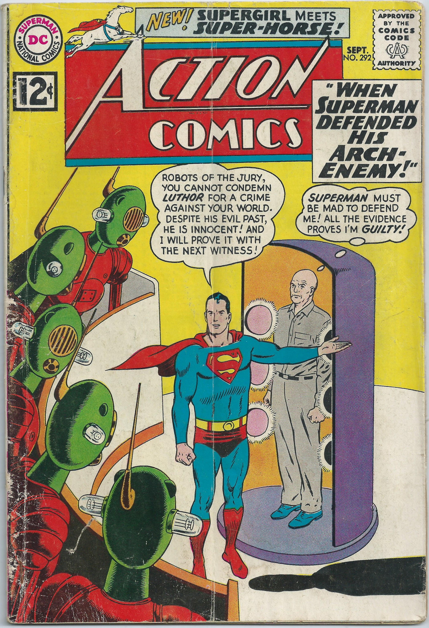 Action Comics 292 Sep 1962