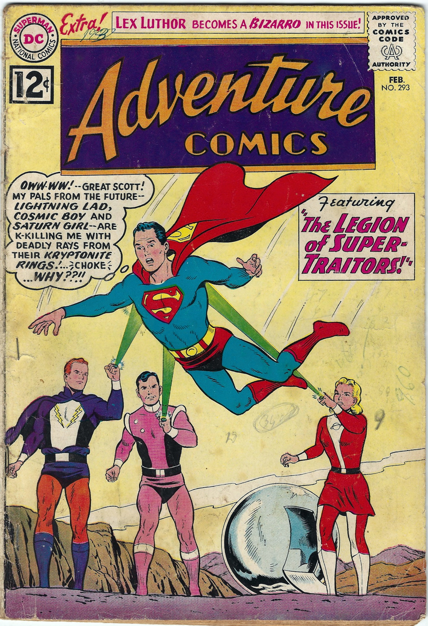 Adventure Comics 293 February 1962