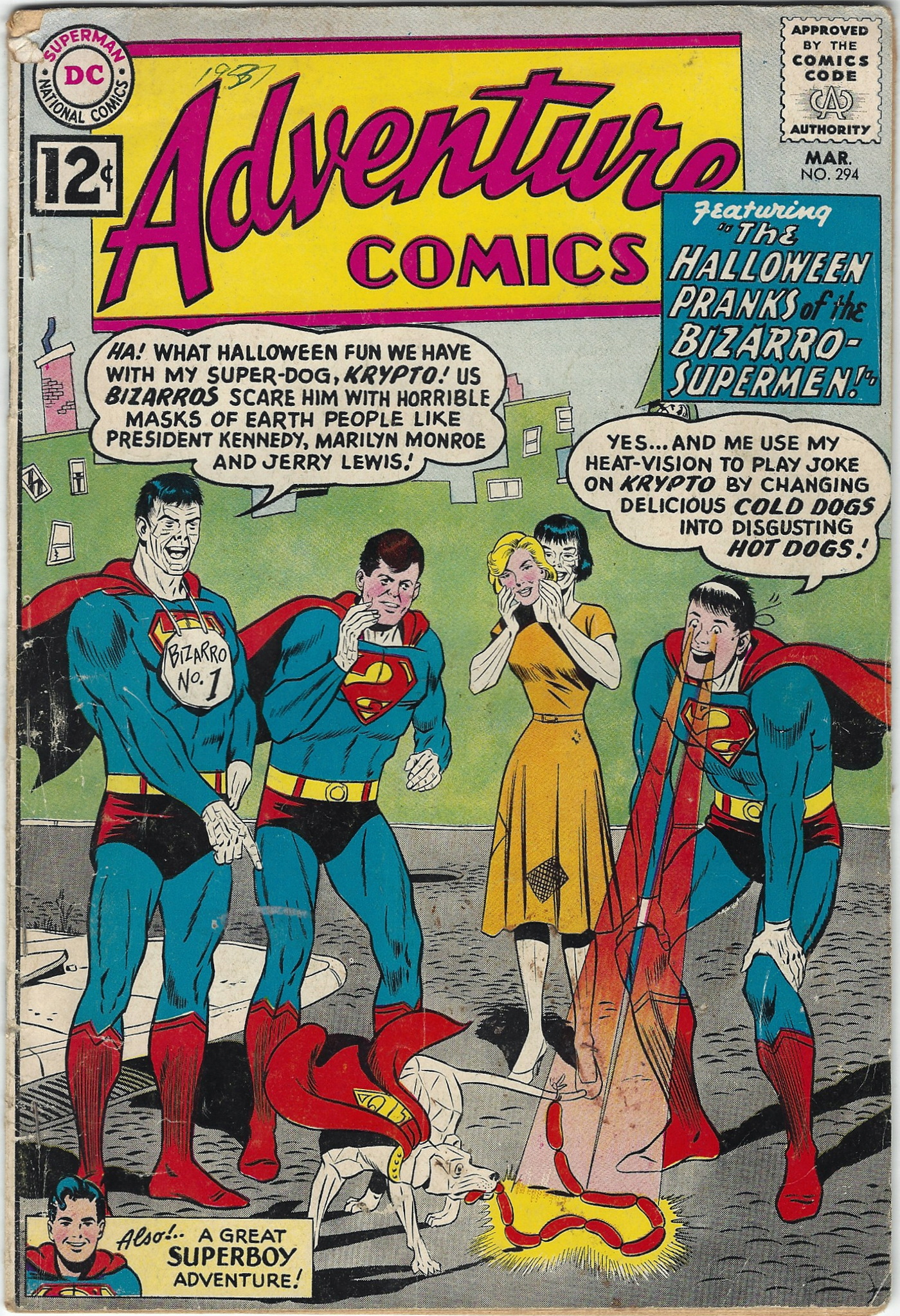 Adventure Comics 294 March 1962