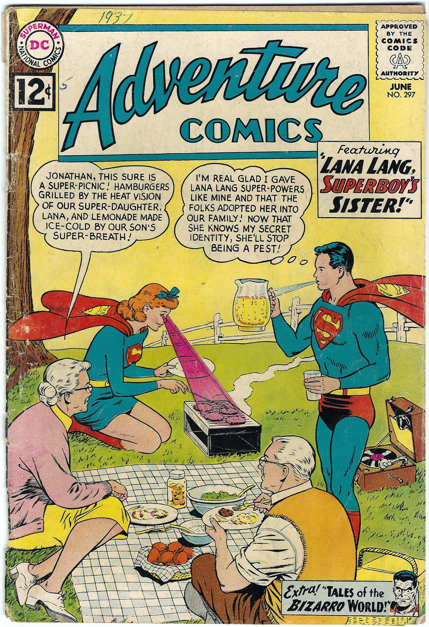 Adventure Comics 297 June 1962