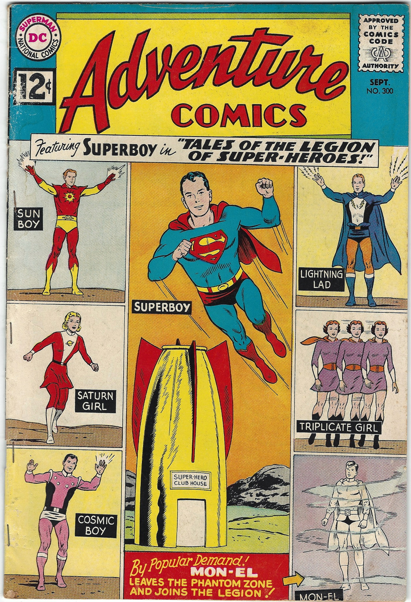 Adventure Comics 300 September 1962