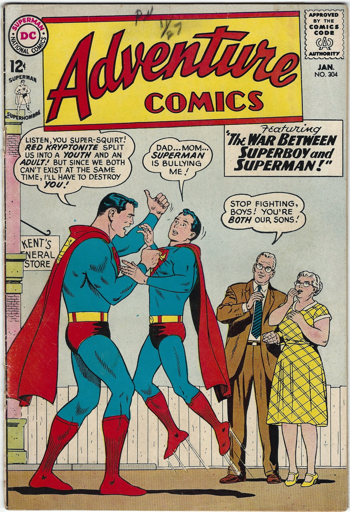 Adventure Comics 304 January 1963