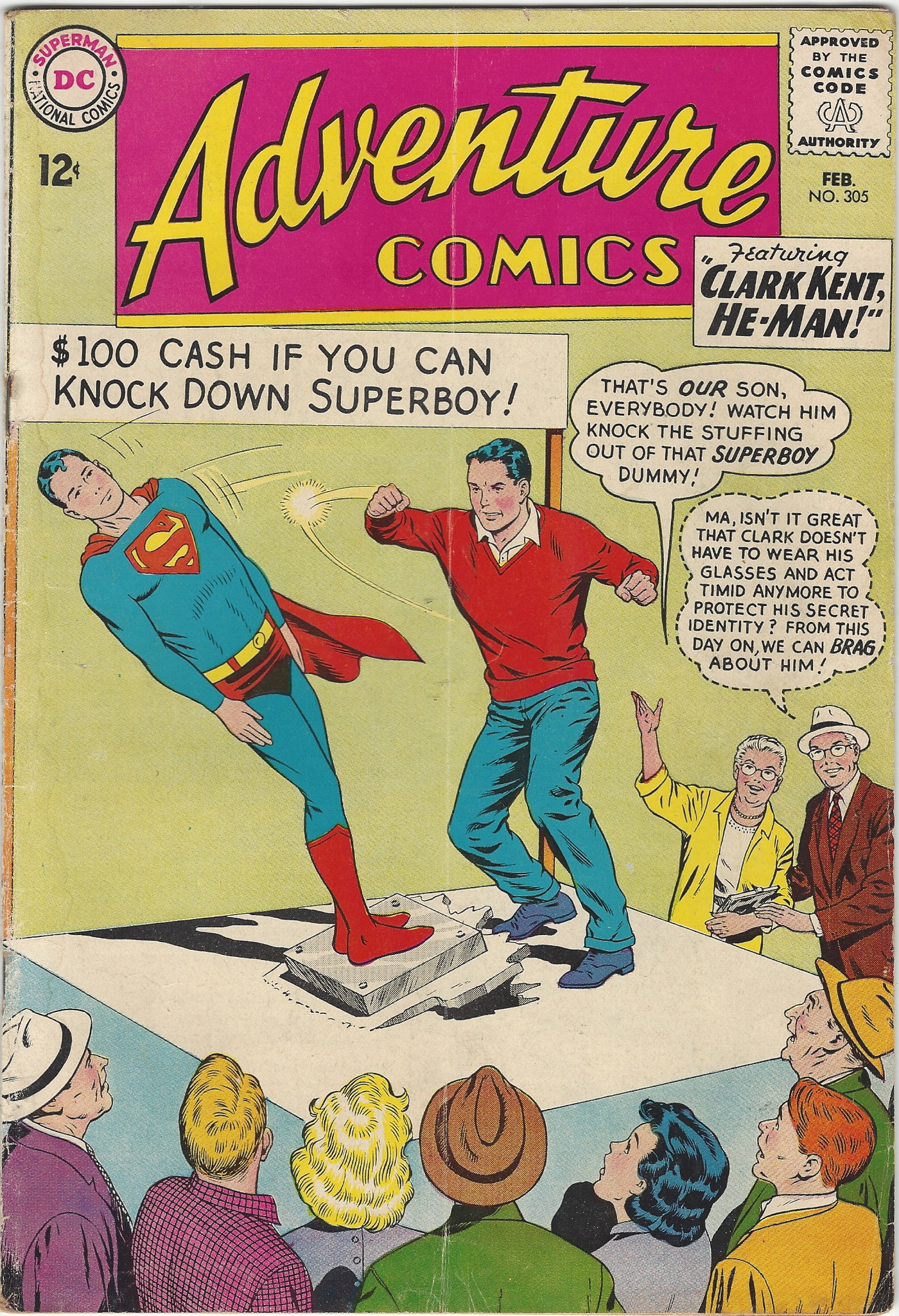 Adventure Comics 305 Febrary 1963