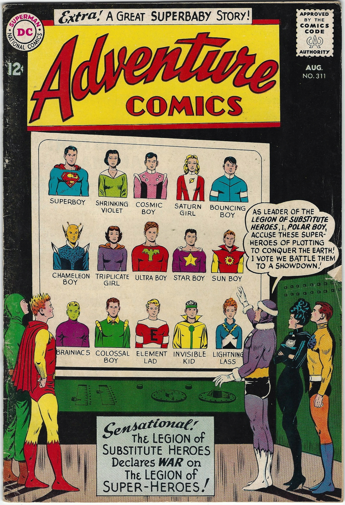 Adventure Comics 311 August 1963