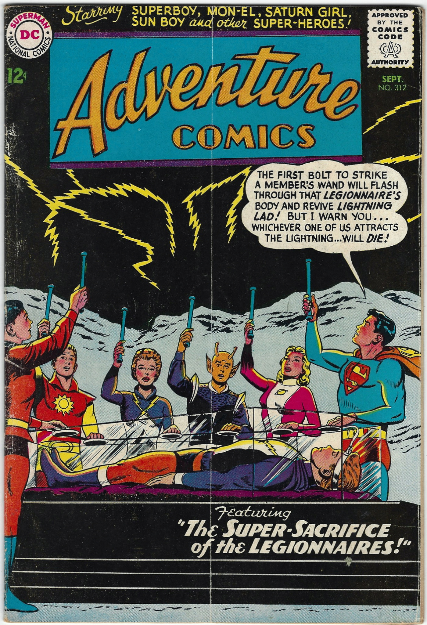 Adventure Comics 312 September 1963