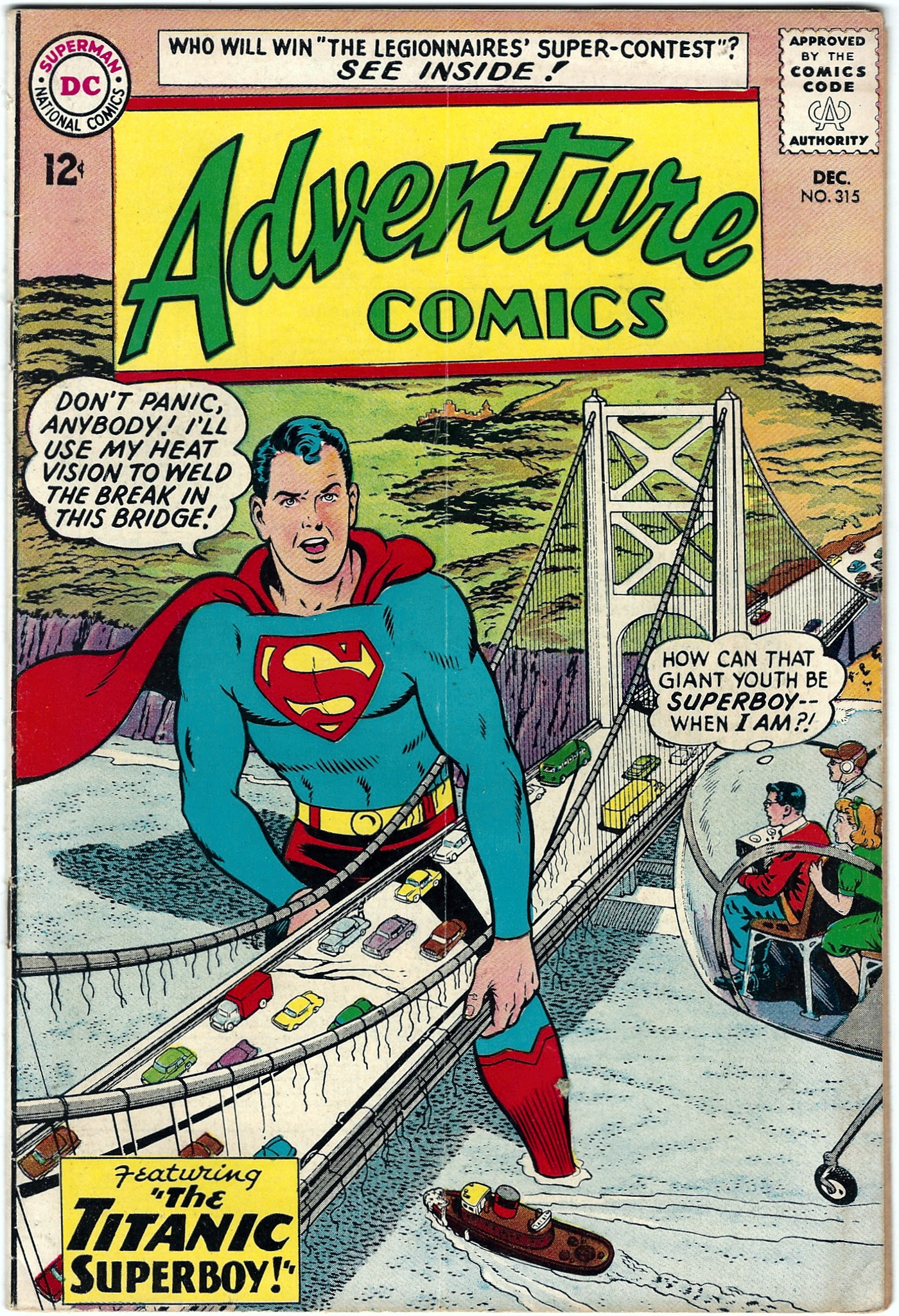 Adventure Comics 315 December 1963