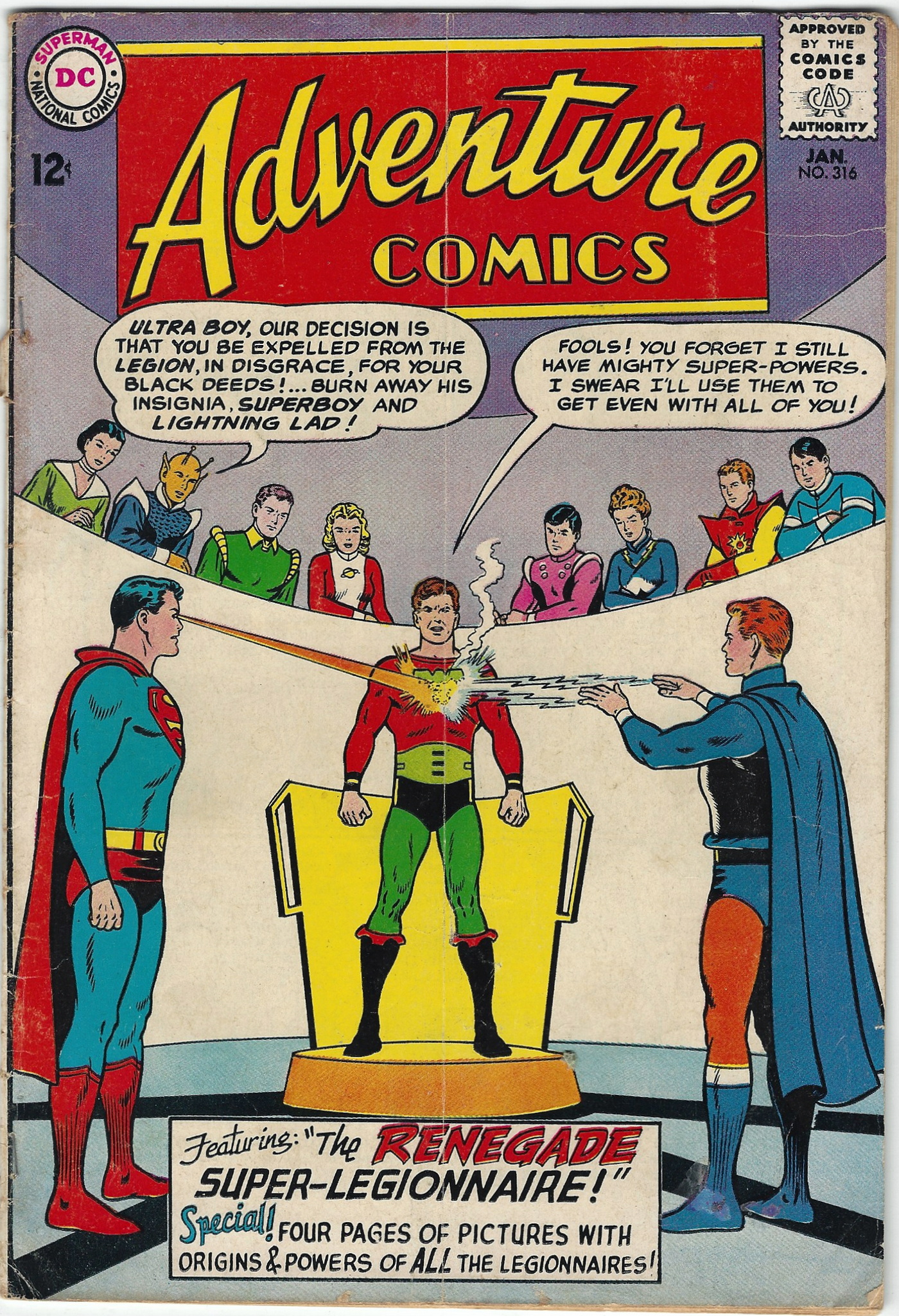 Adventure Comics 316 January 1964