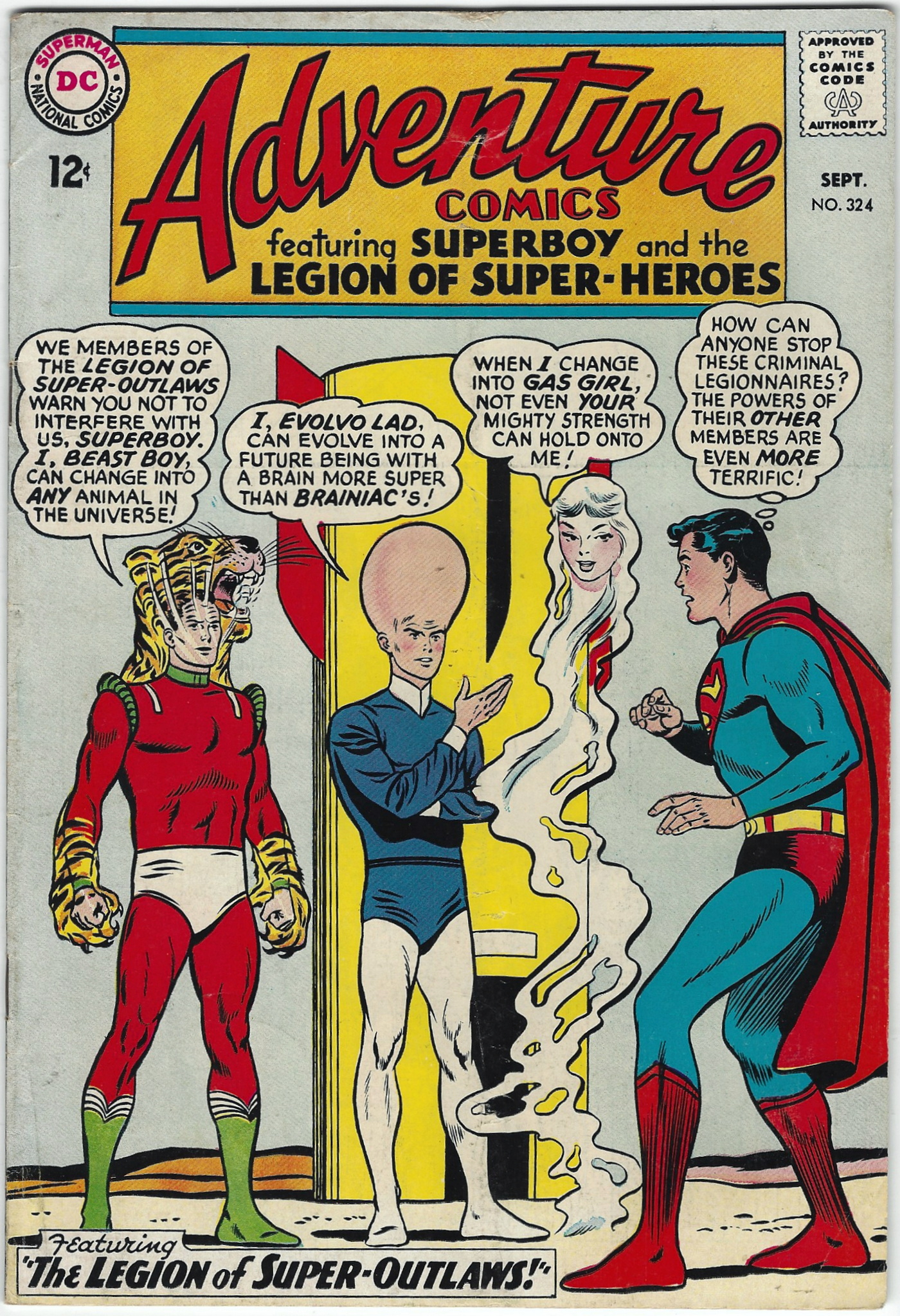 Adventure Comics 324 September 1964