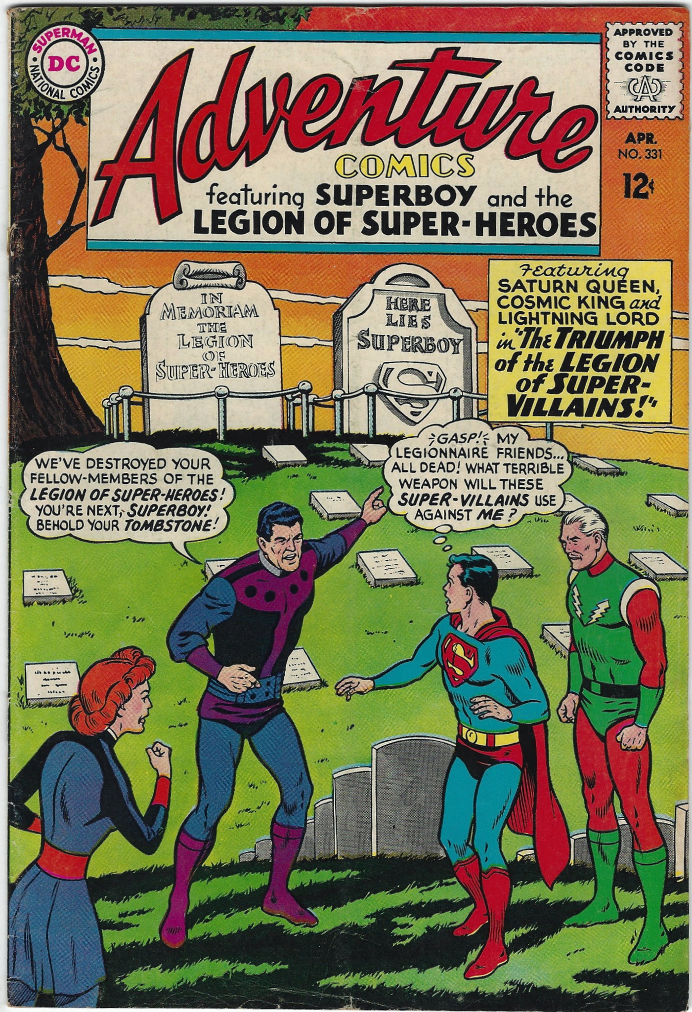 Adventure Comics 331 April 1965