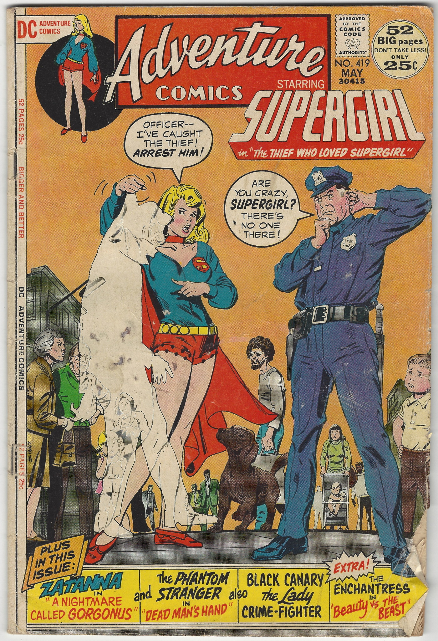 Adventure Starring Supergirl 419 May 1972