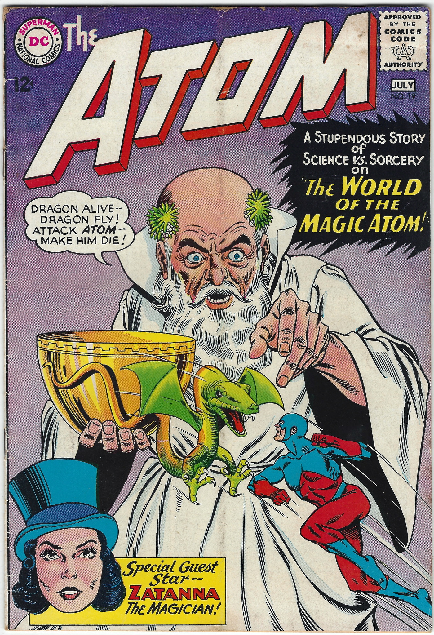 Atom Comics Magazine 19 July 1965