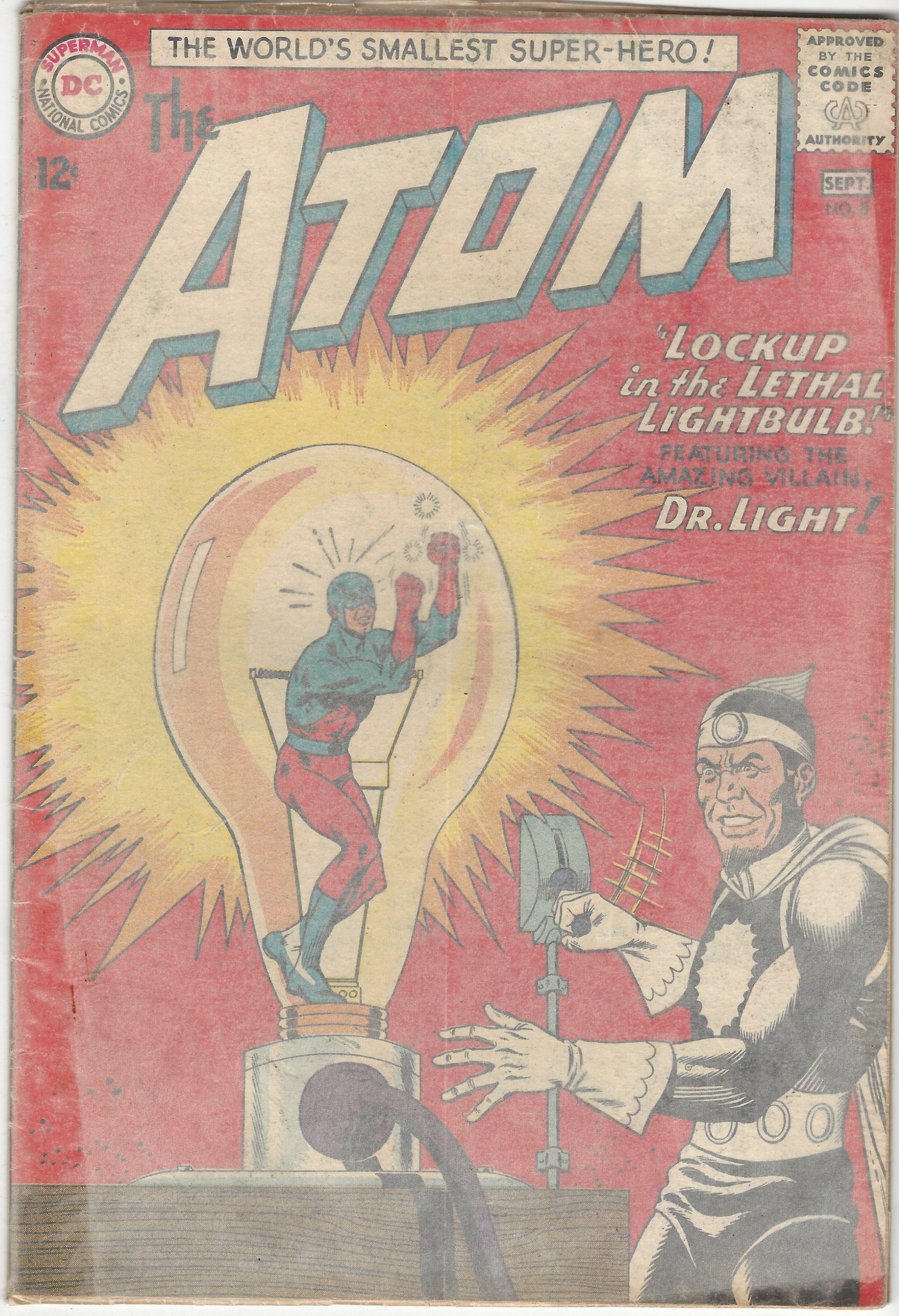 Atom Comics Magazine 8 September 1963