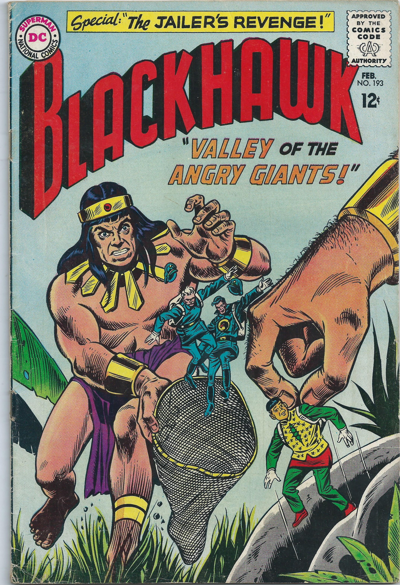 Blackhawk Comics 193 February 1964