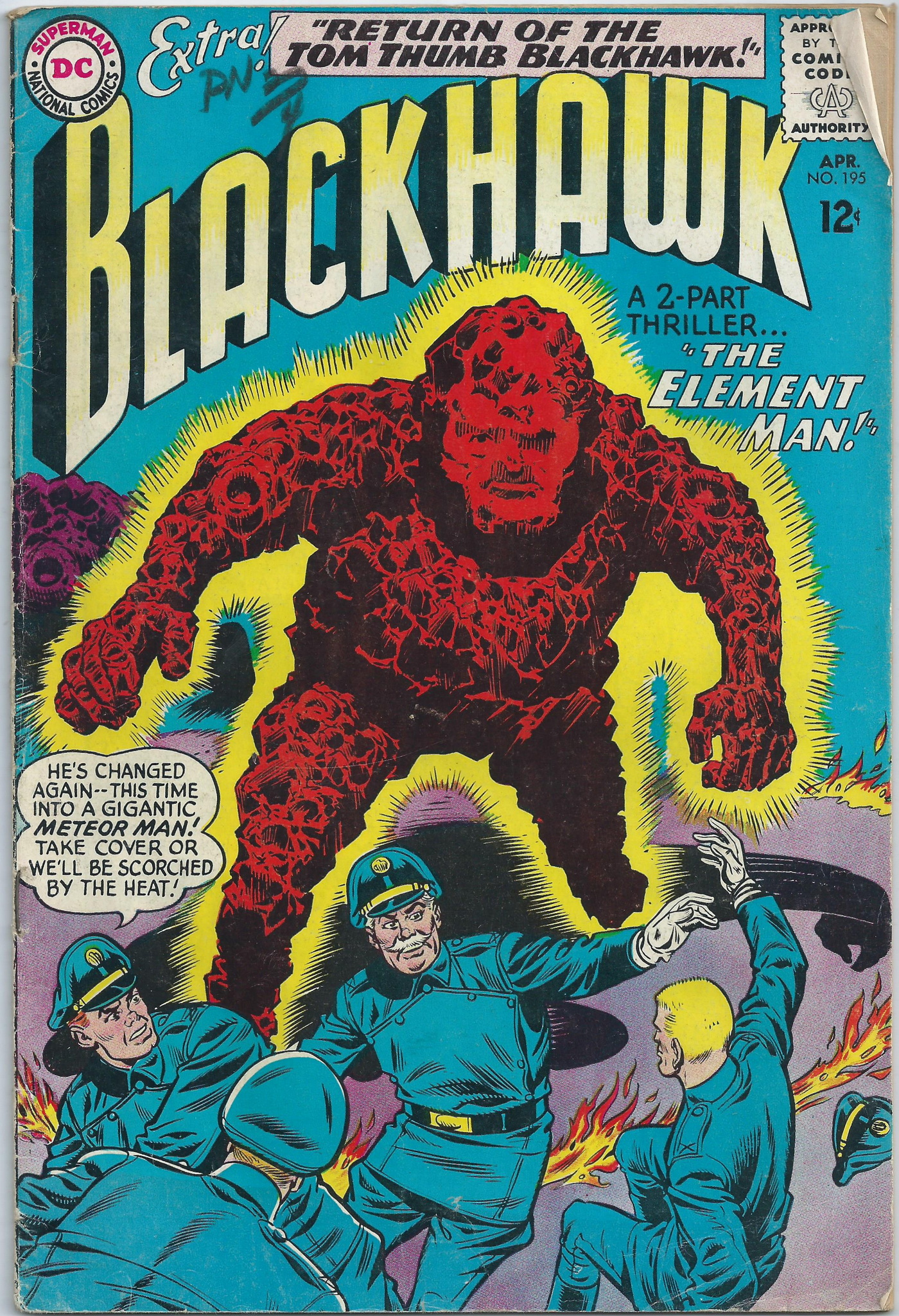 Blackhawk Comics 195 April 1964