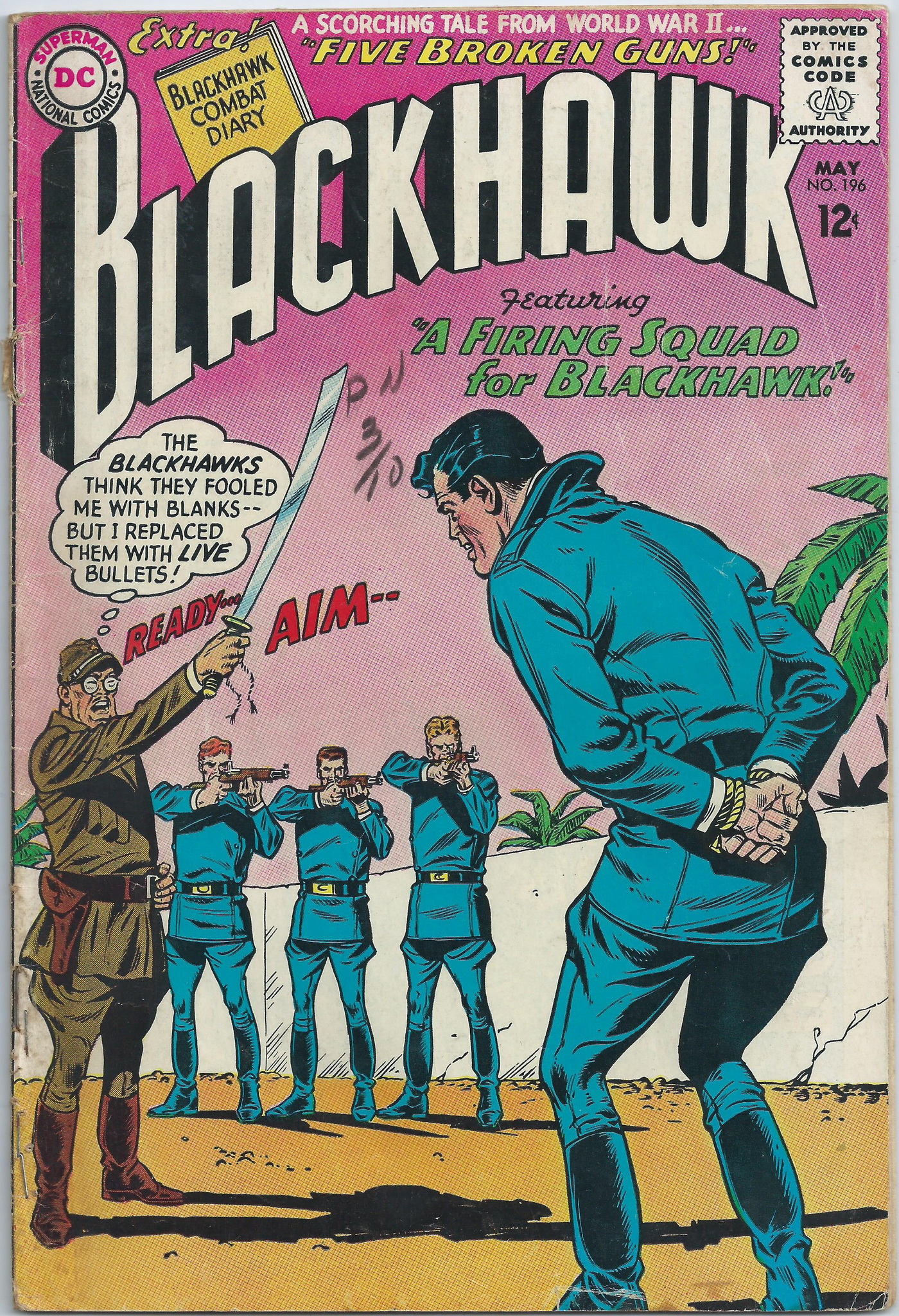 Blackhawk Comics 196 May 1964