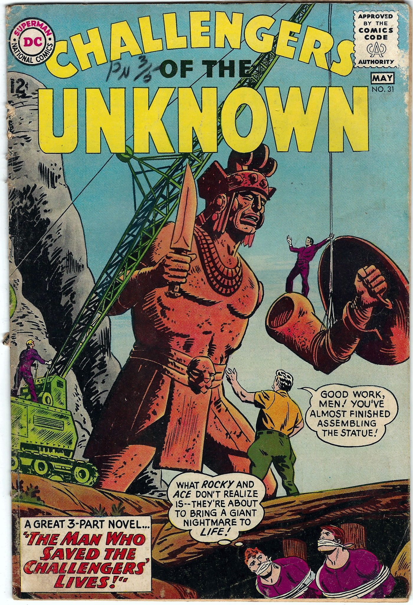 Challengers of the Unknown 31 May 1963