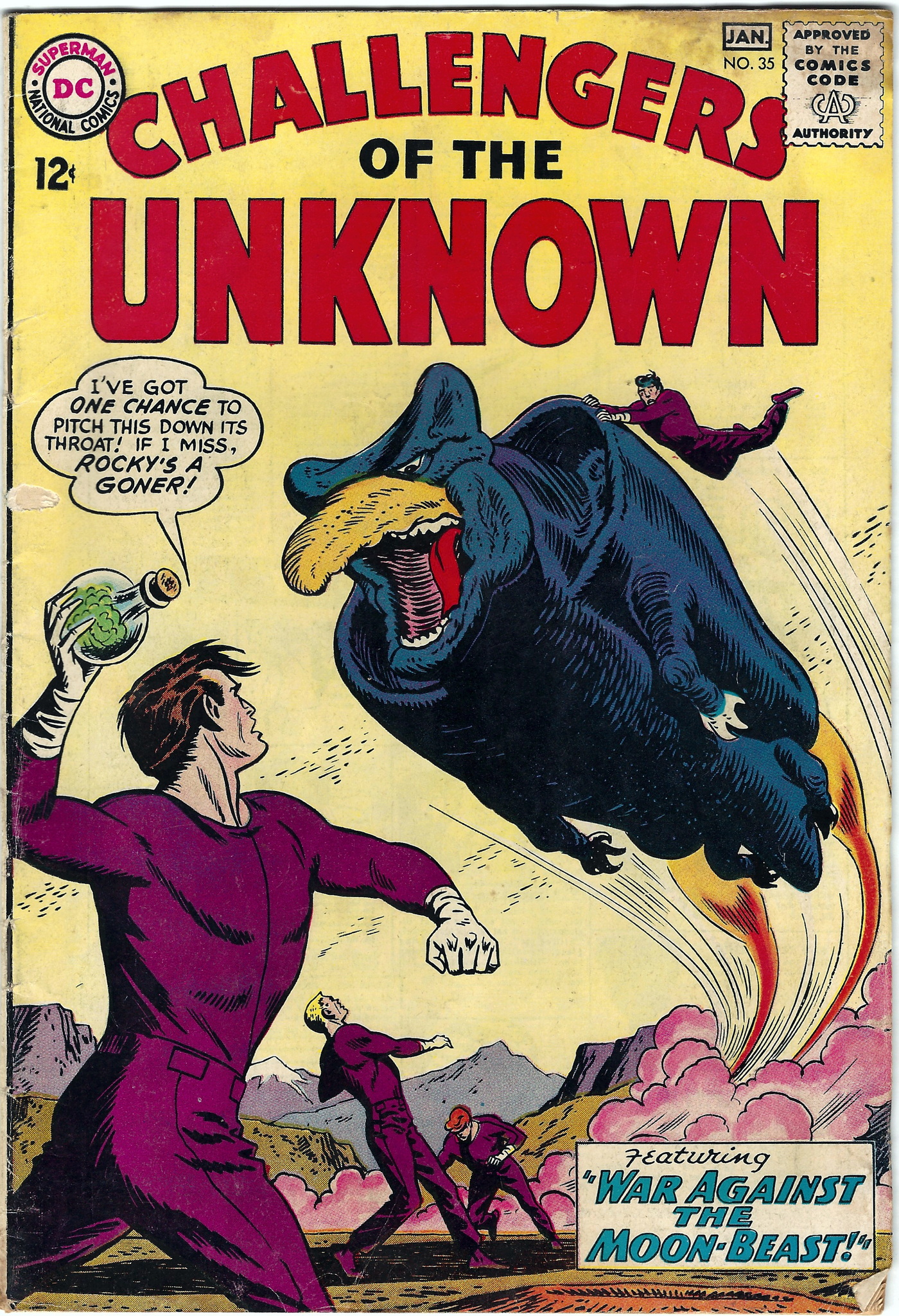 Challengers of the Unknown 35 January 1964