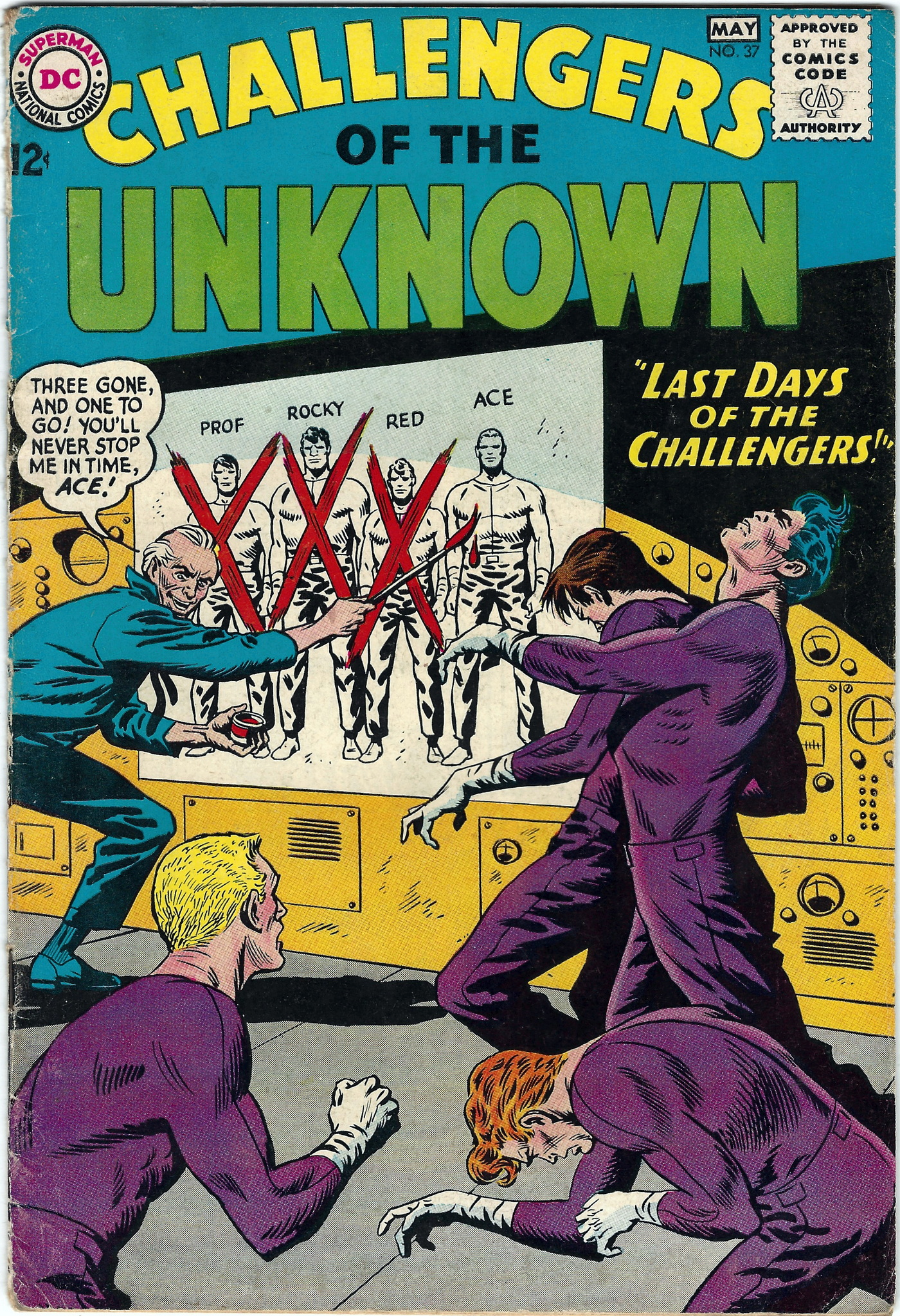 Challengers of the Unknown 37 May 1964