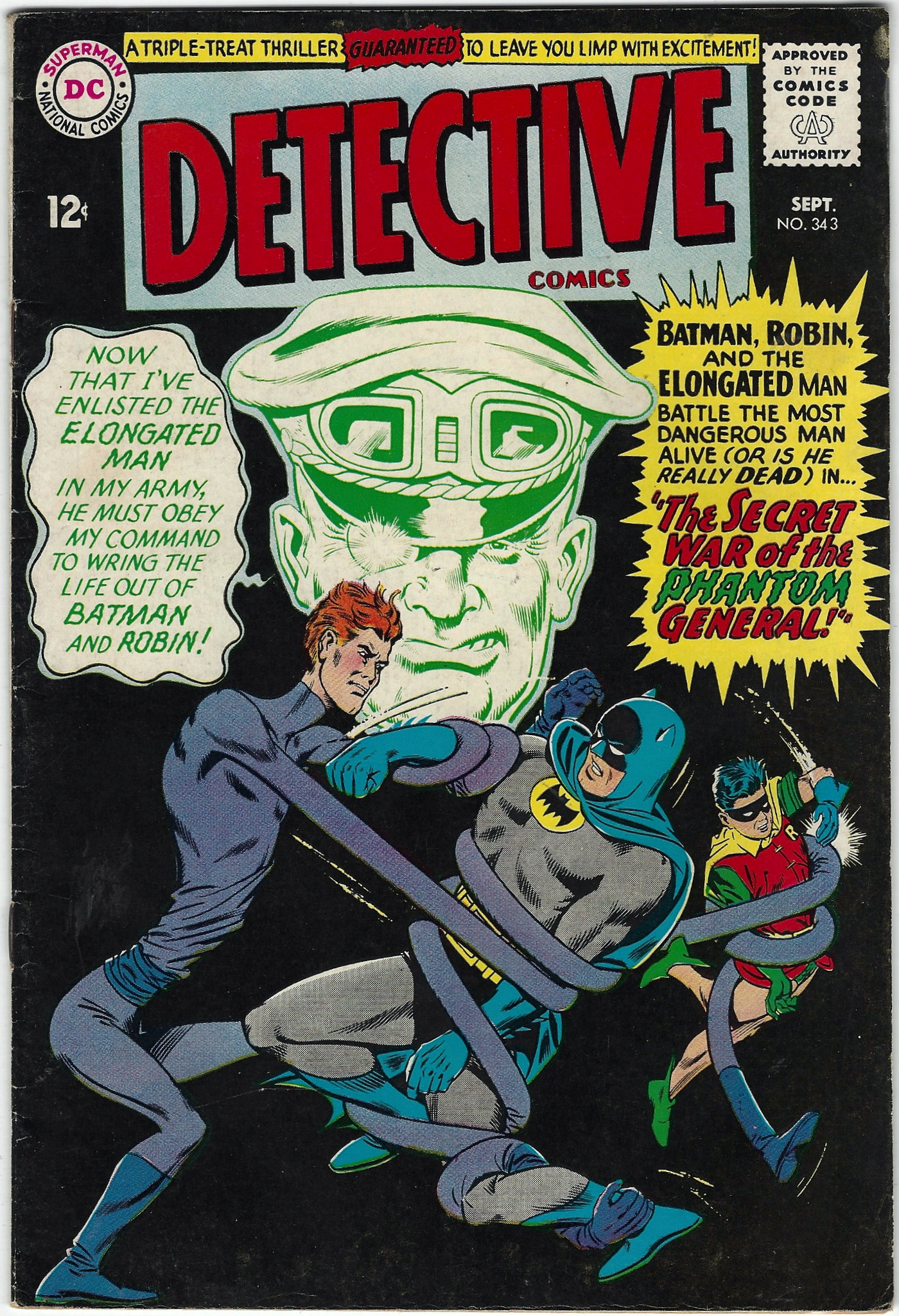 Detective Comics 343 September 1965