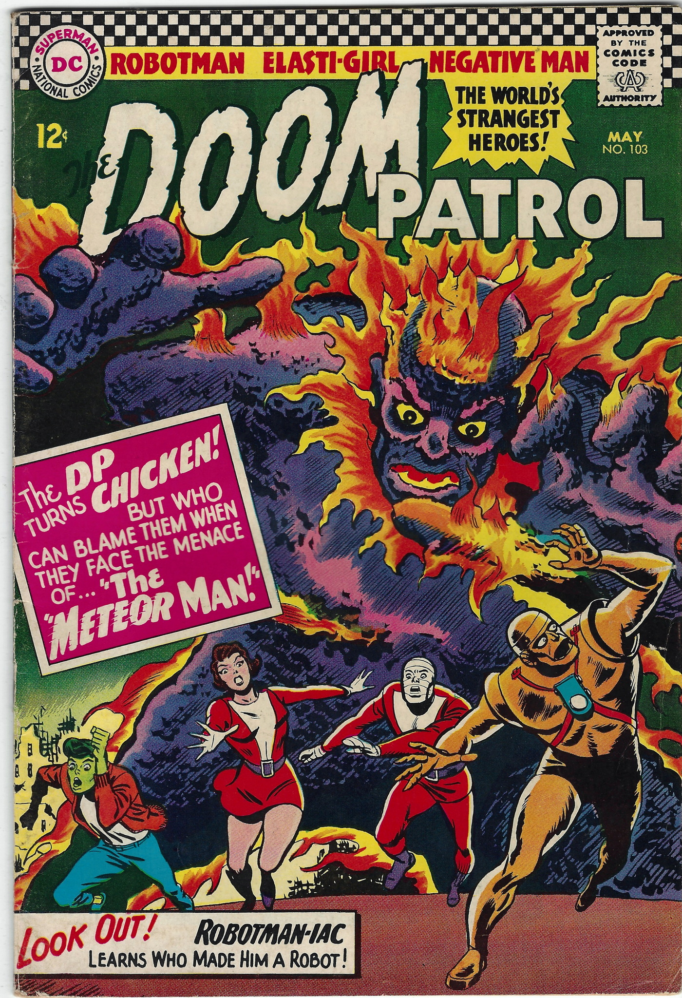 Doom Patrol 103 May 1966