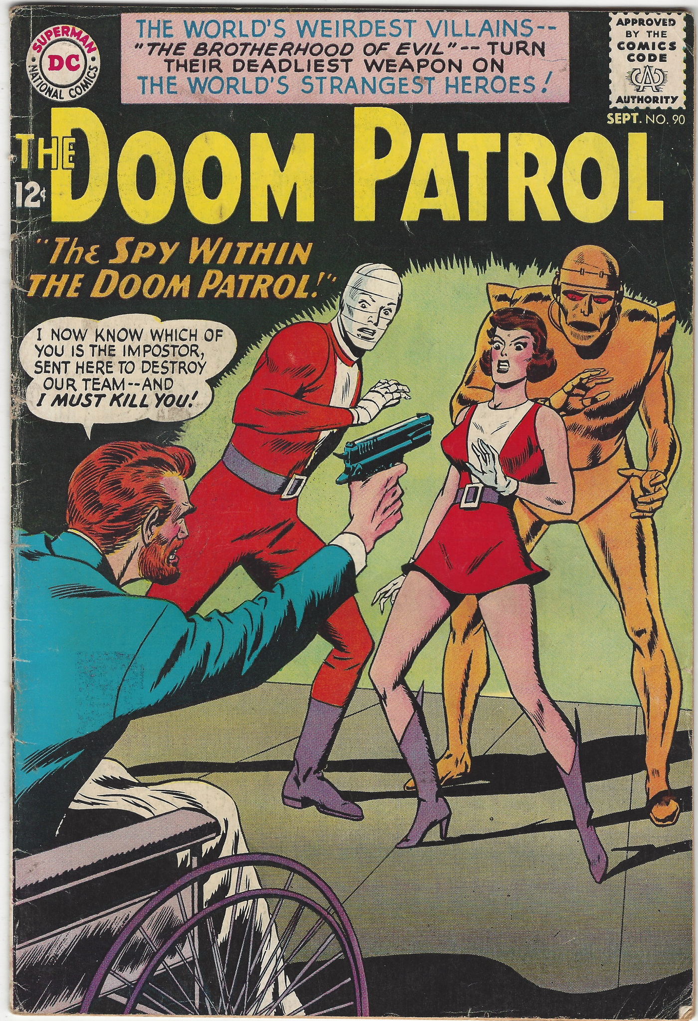 Doom Patrol 90 September 1964