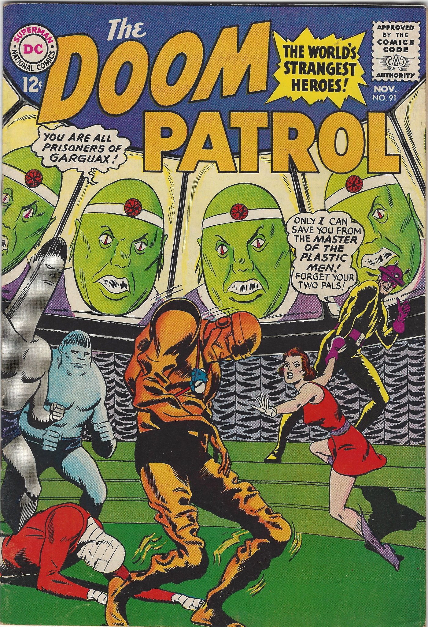 Doom Patrol 91 November 1964