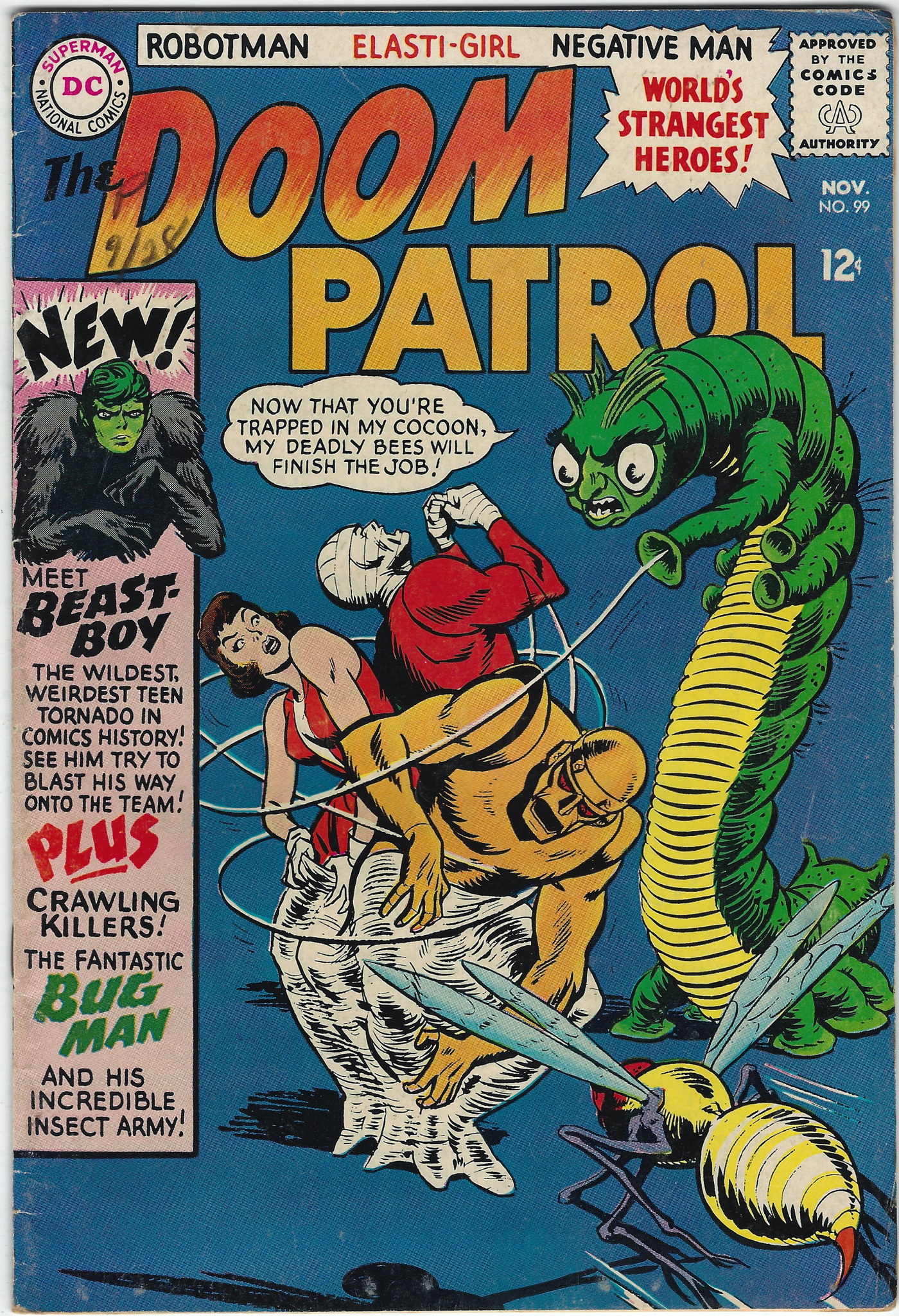 Doom Patrol 99 November 1965