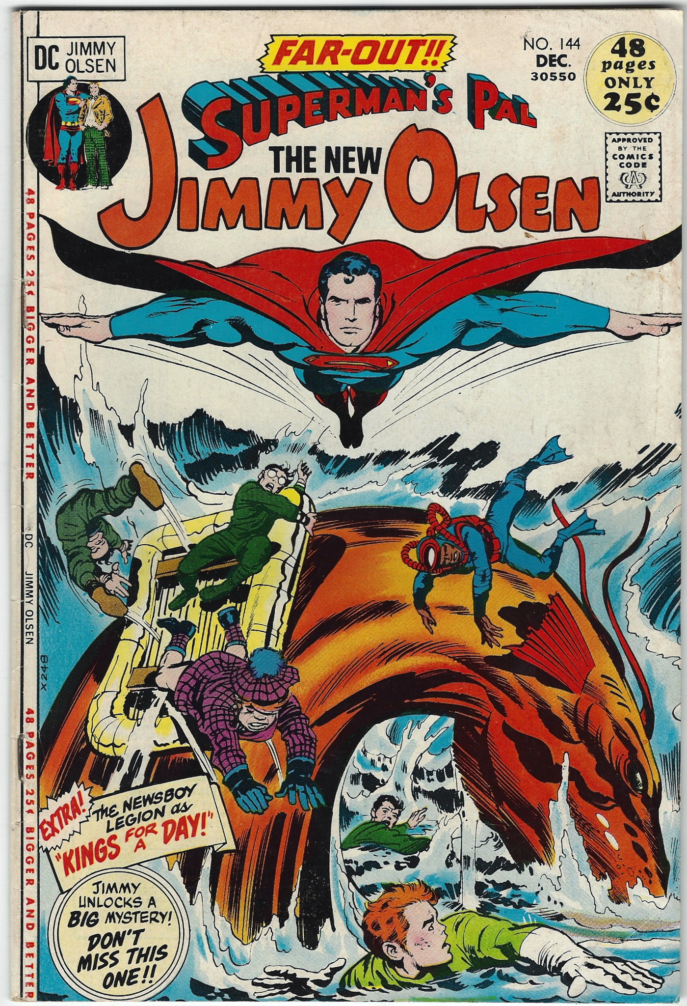 Jimmy Olsen 144 December 1971