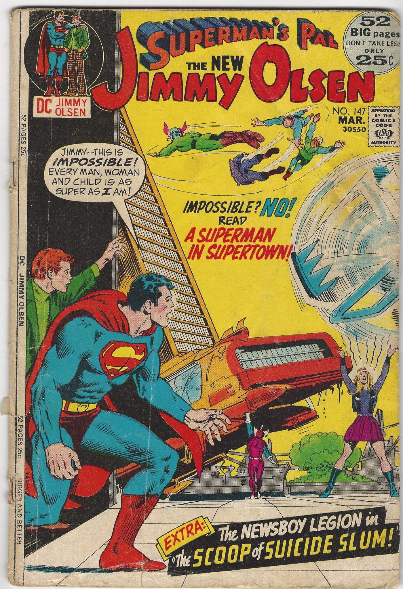 Jimmy Olsen 147 March 1972