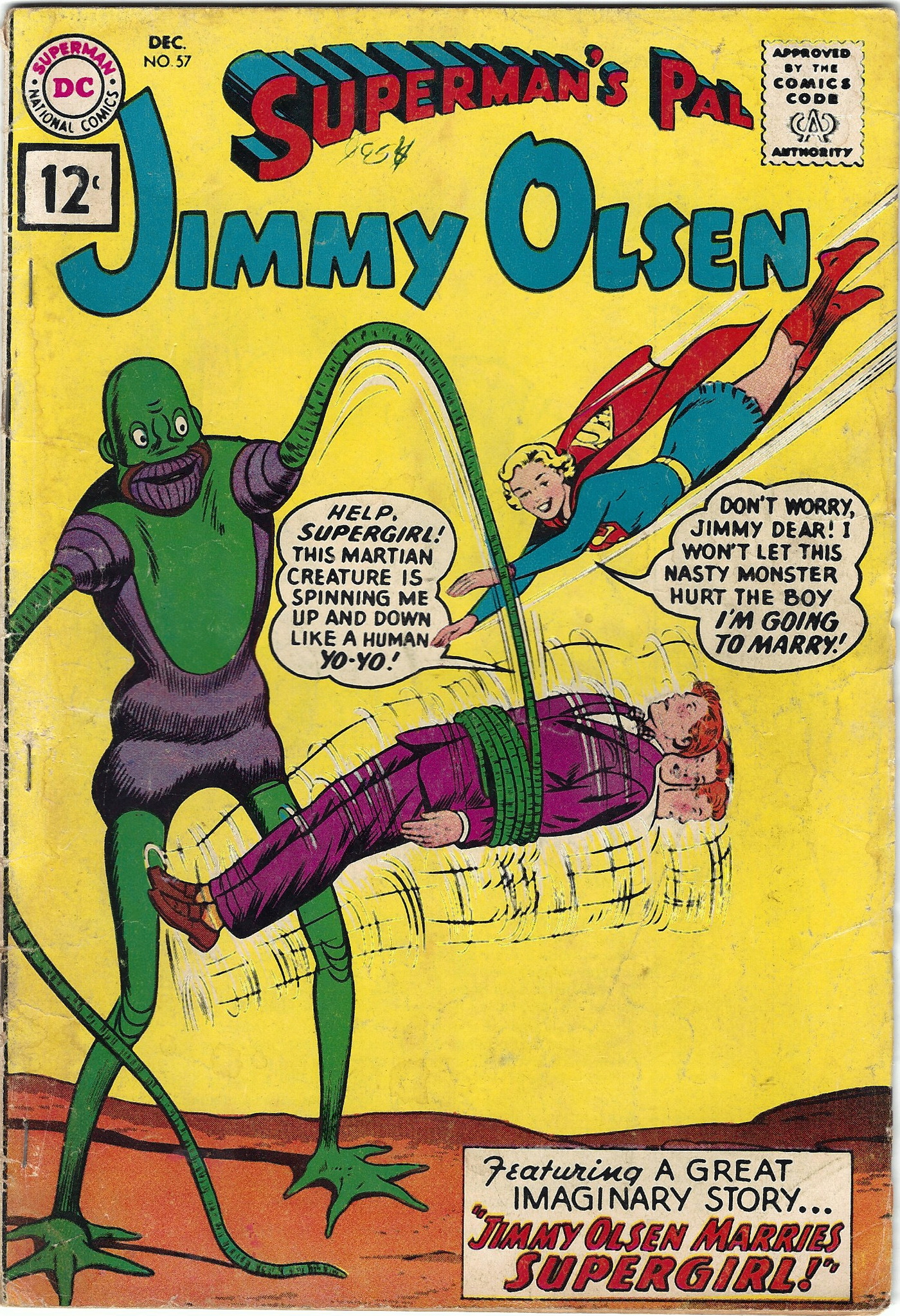 Jimmy Olsen 57 December 1961