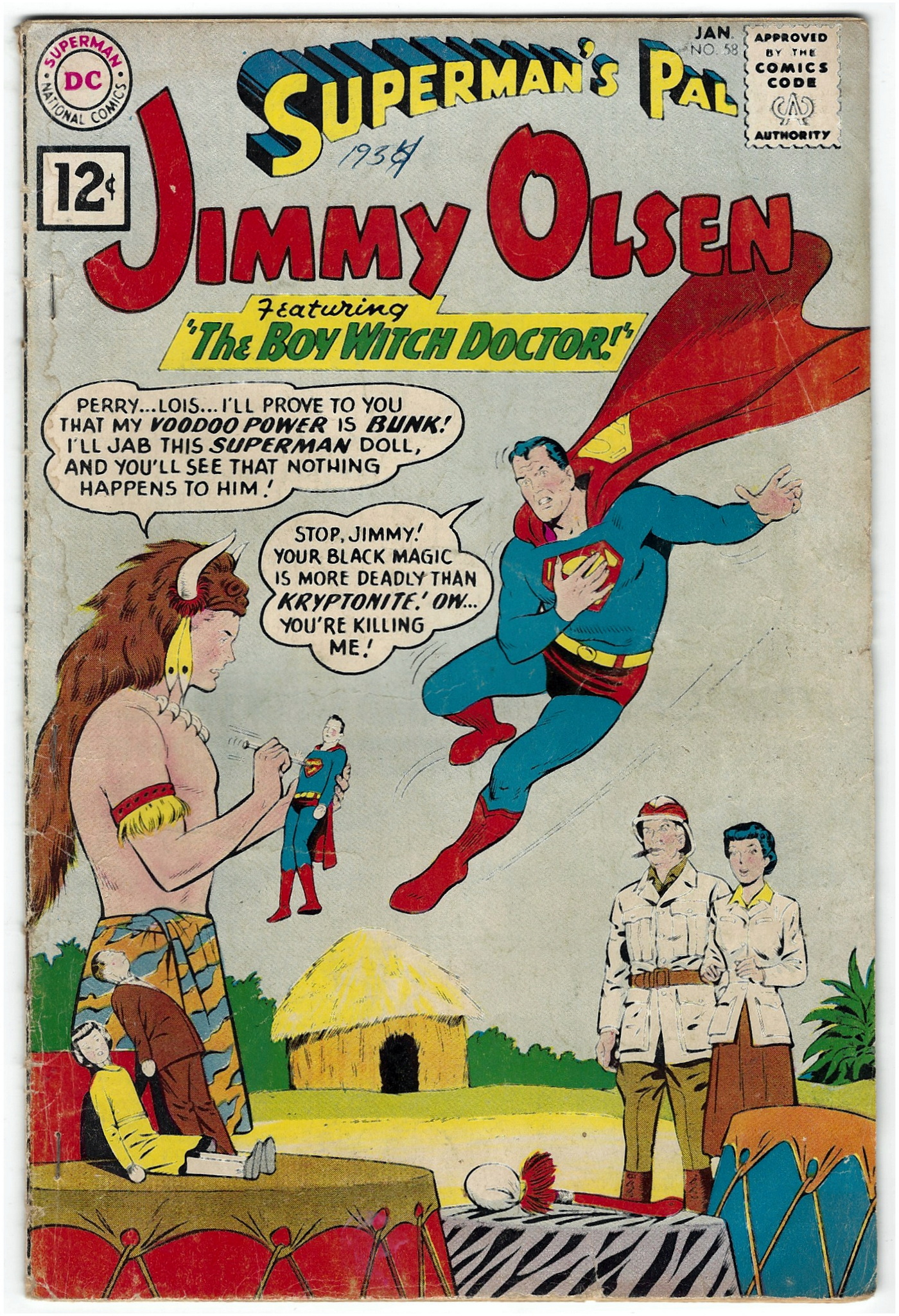 Jimmy Olsen 58 Jananuary 1962 dup