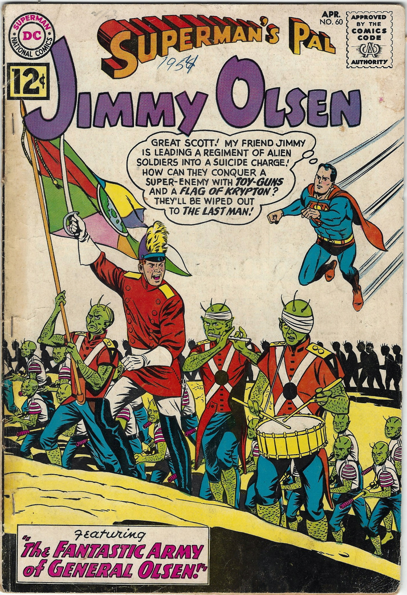 Jimmy Olsen 60 April 1962