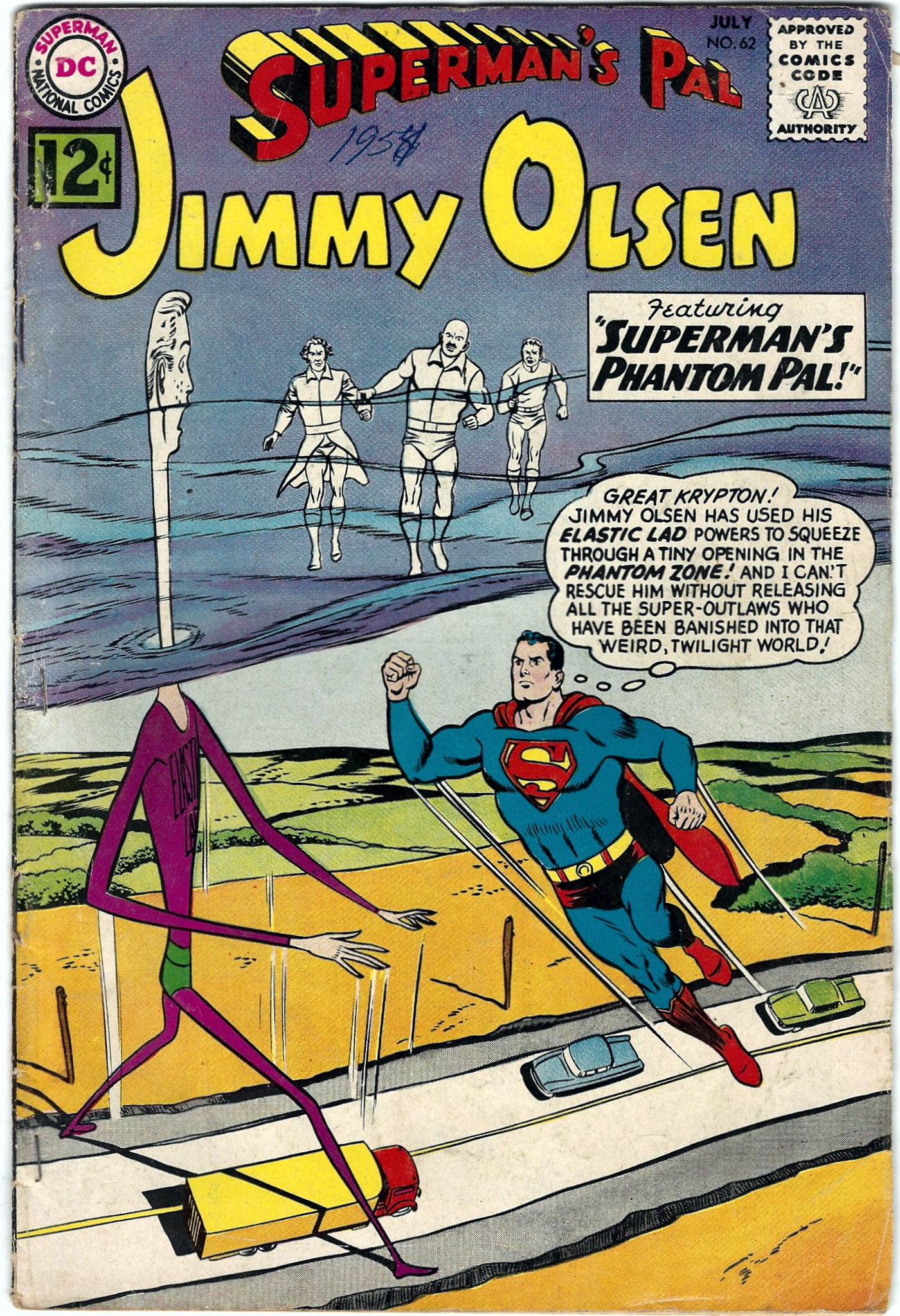 Jimmy Olsen  62 July 1962